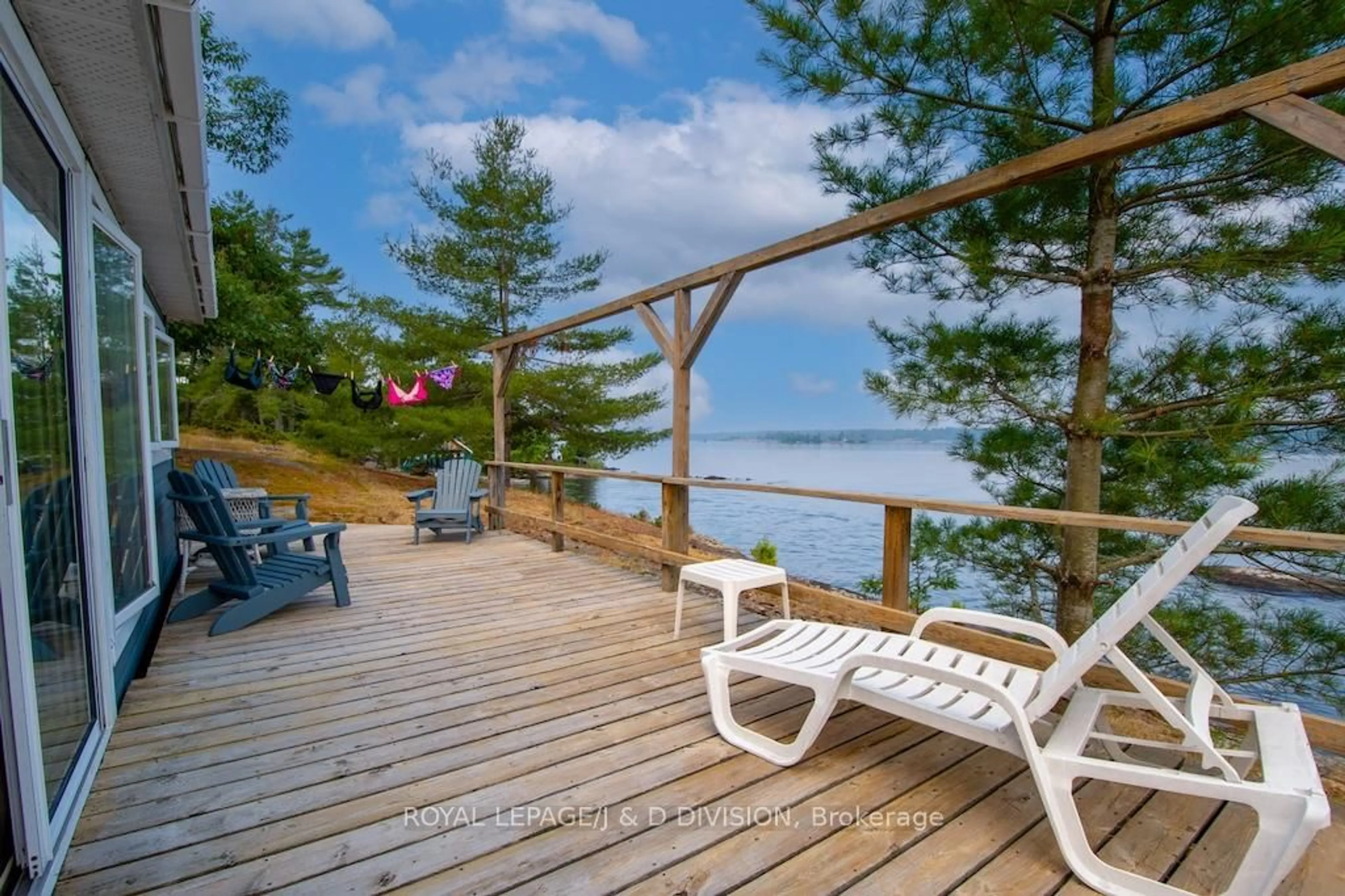 Patio, water/lake/river/ocean view for 4446 Is 107 Stoney Lake Island, North Kawartha Ontario K0L 2H0