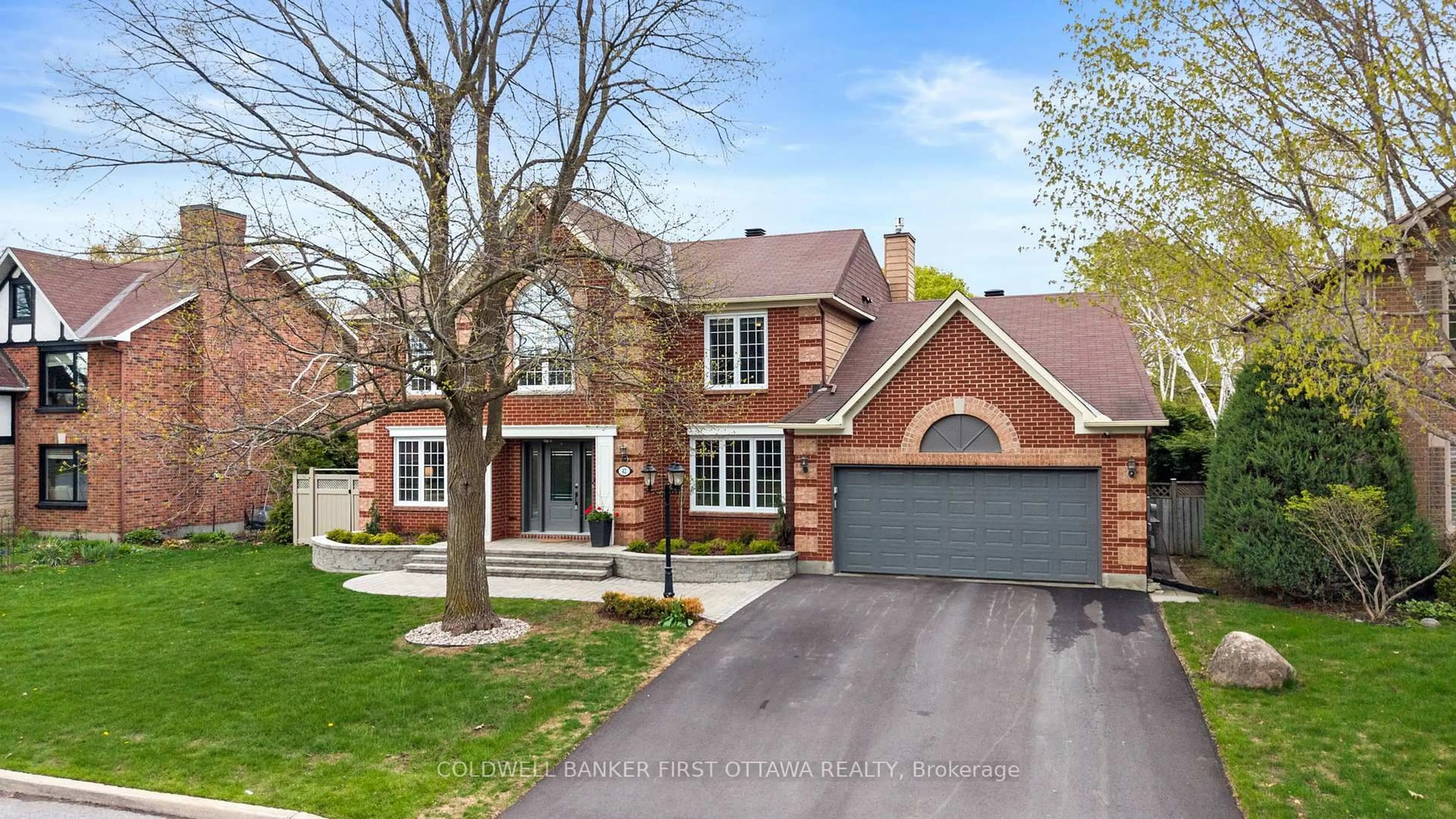 Home with brick exterior material, street for 42 Hampel Cres, Stittsville Ontario K2S 1E4