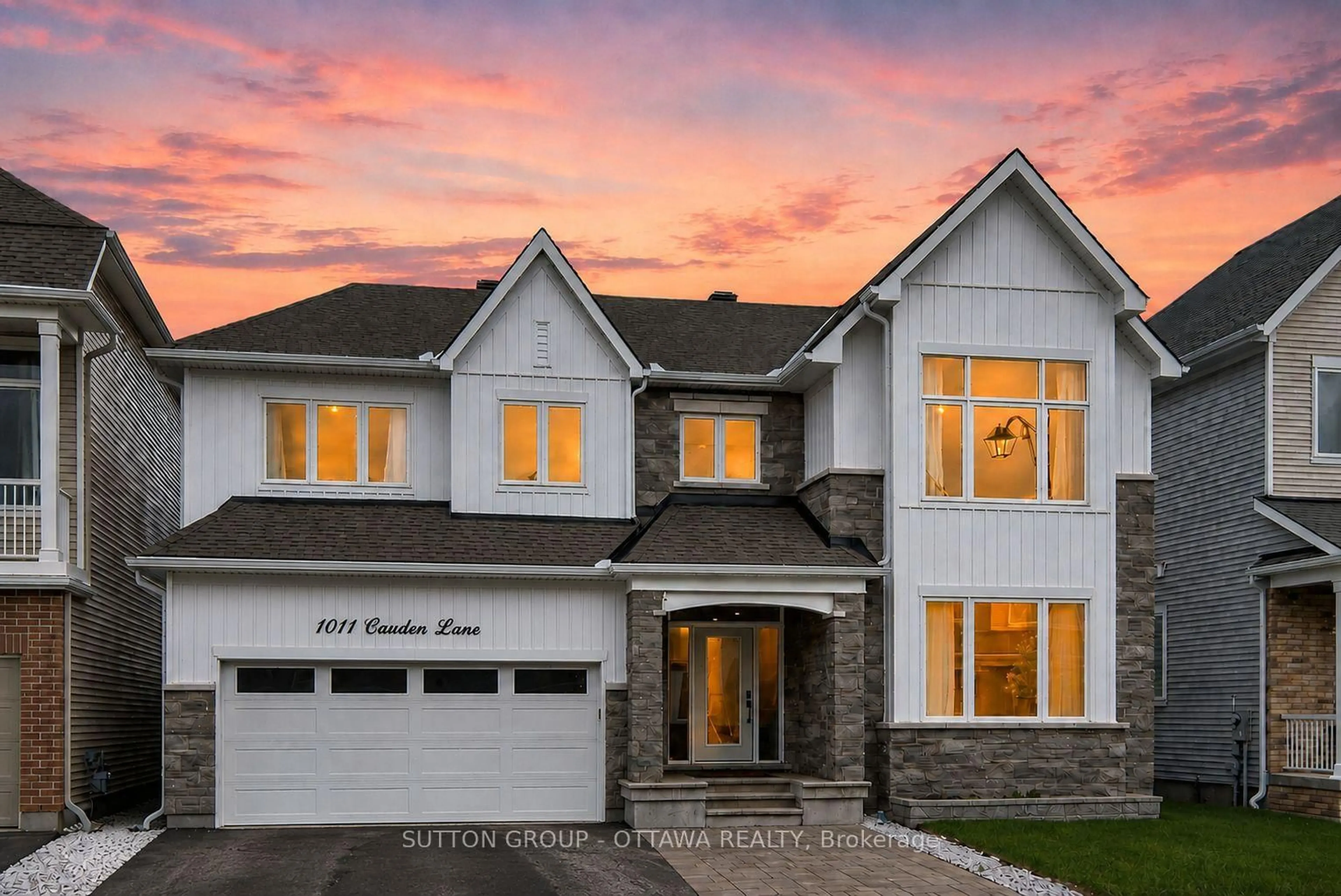 Home with brick exterior material, street for 1011 Carden Lane, Ottawa Ontario K1W 0N3