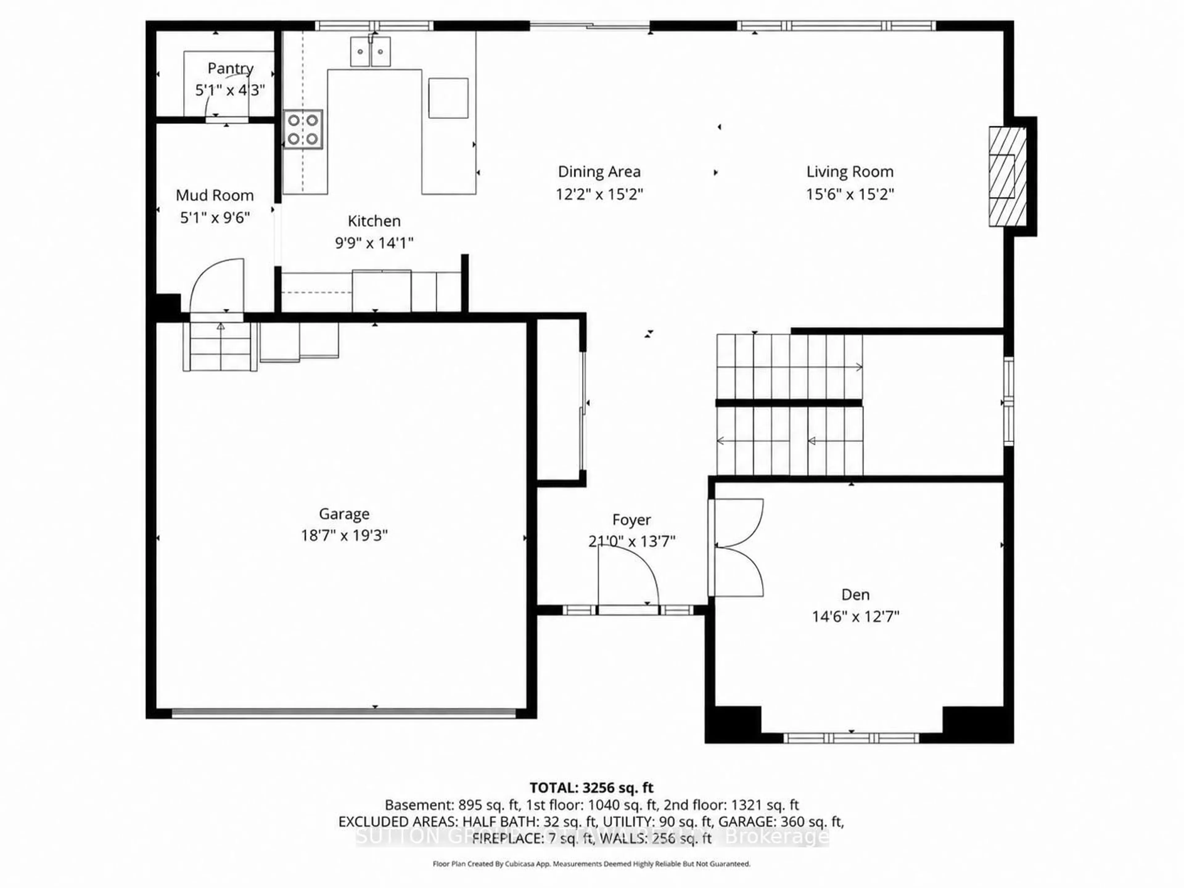 Floor plan for 1011 Carden Lane, Ottawa Ontario K1W 0N3