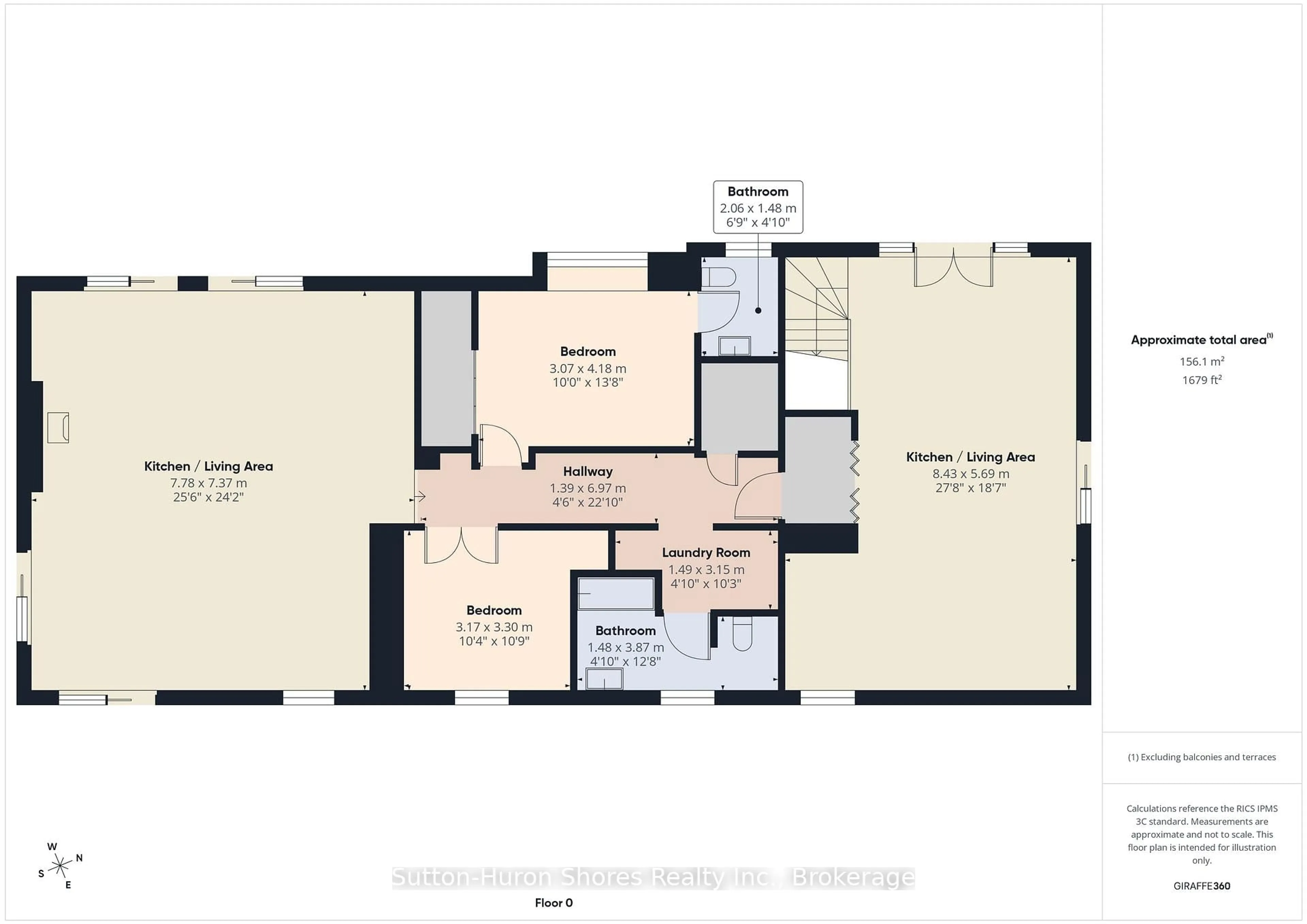 Floor plan for 484 Sunset Dr, Kincardine Ontario N0H 2C5