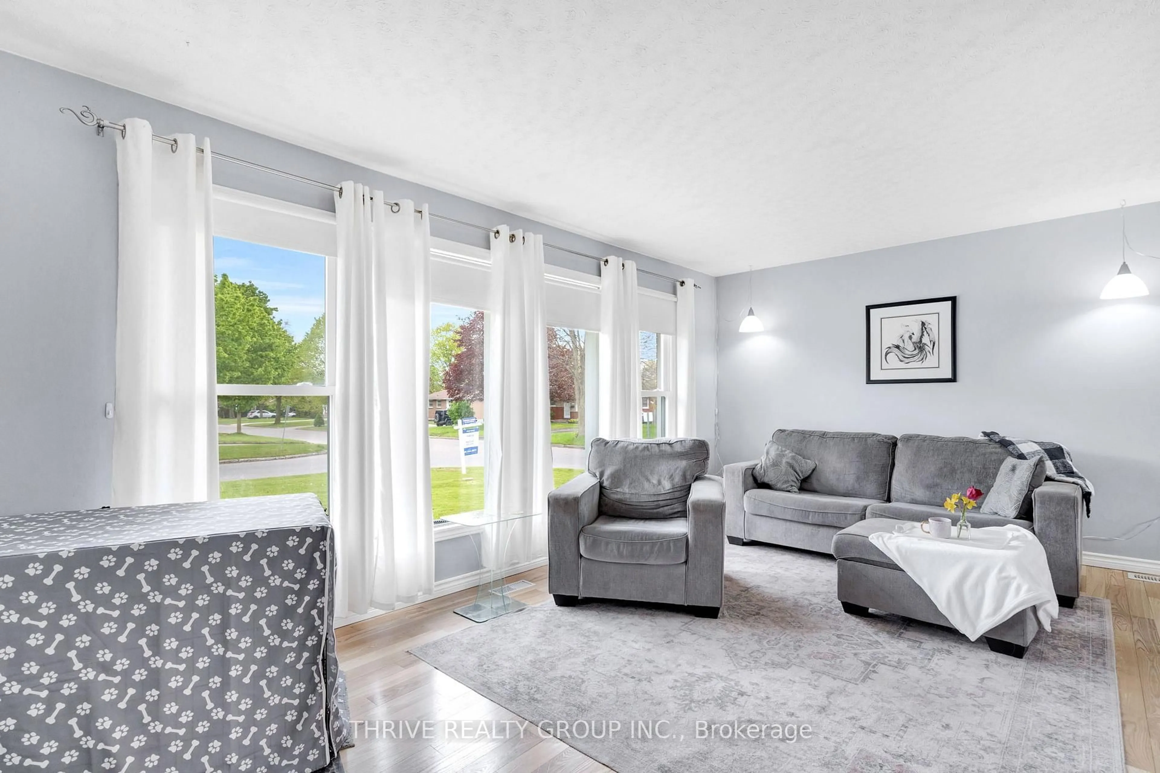 Living room with furniture, unknown for 1 Goldwick Cres, London East Ontario N5V 2K9