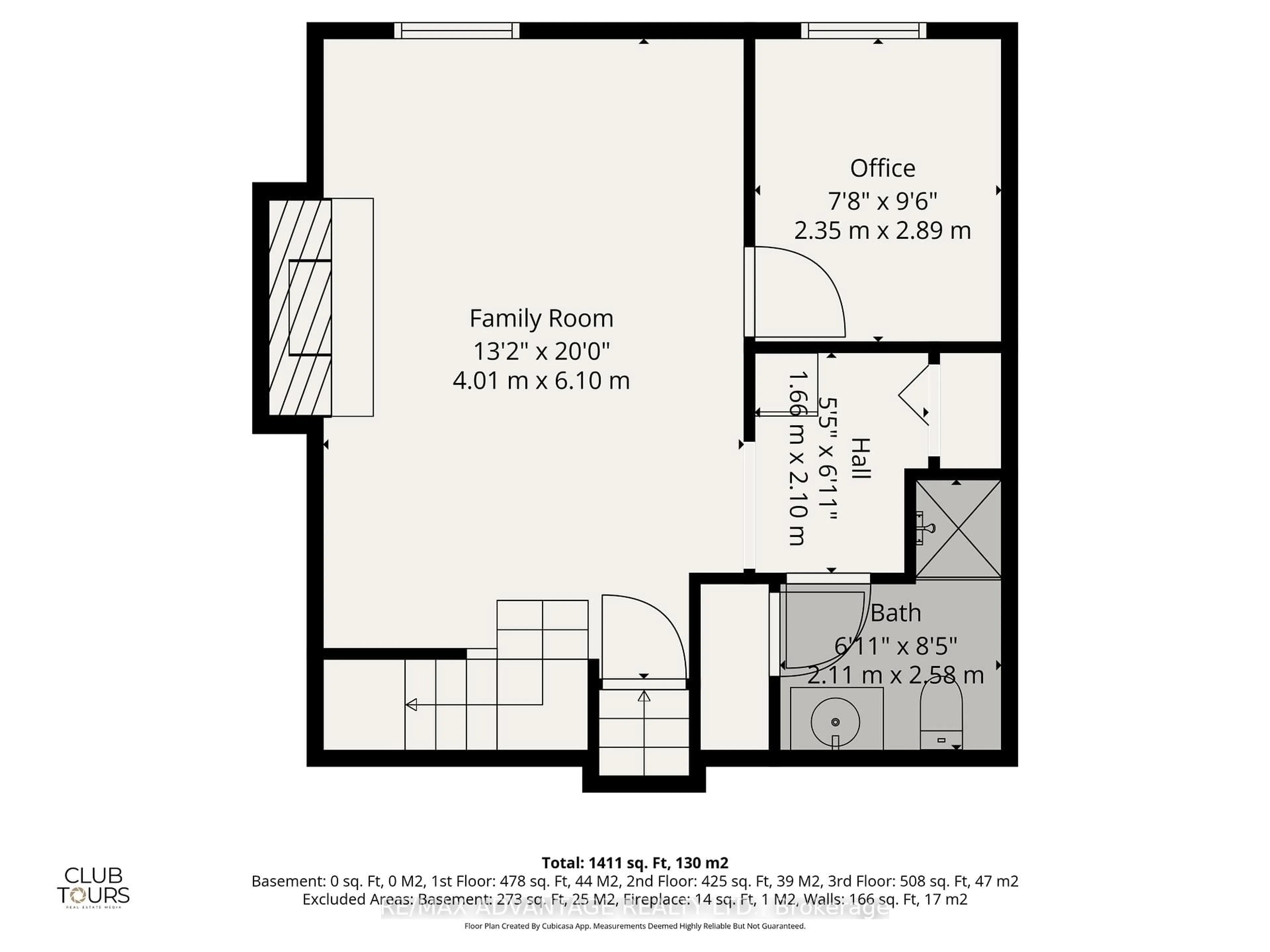 Floor plan for 223 Ardsley Cres, London North Ontario N6G 3W6
