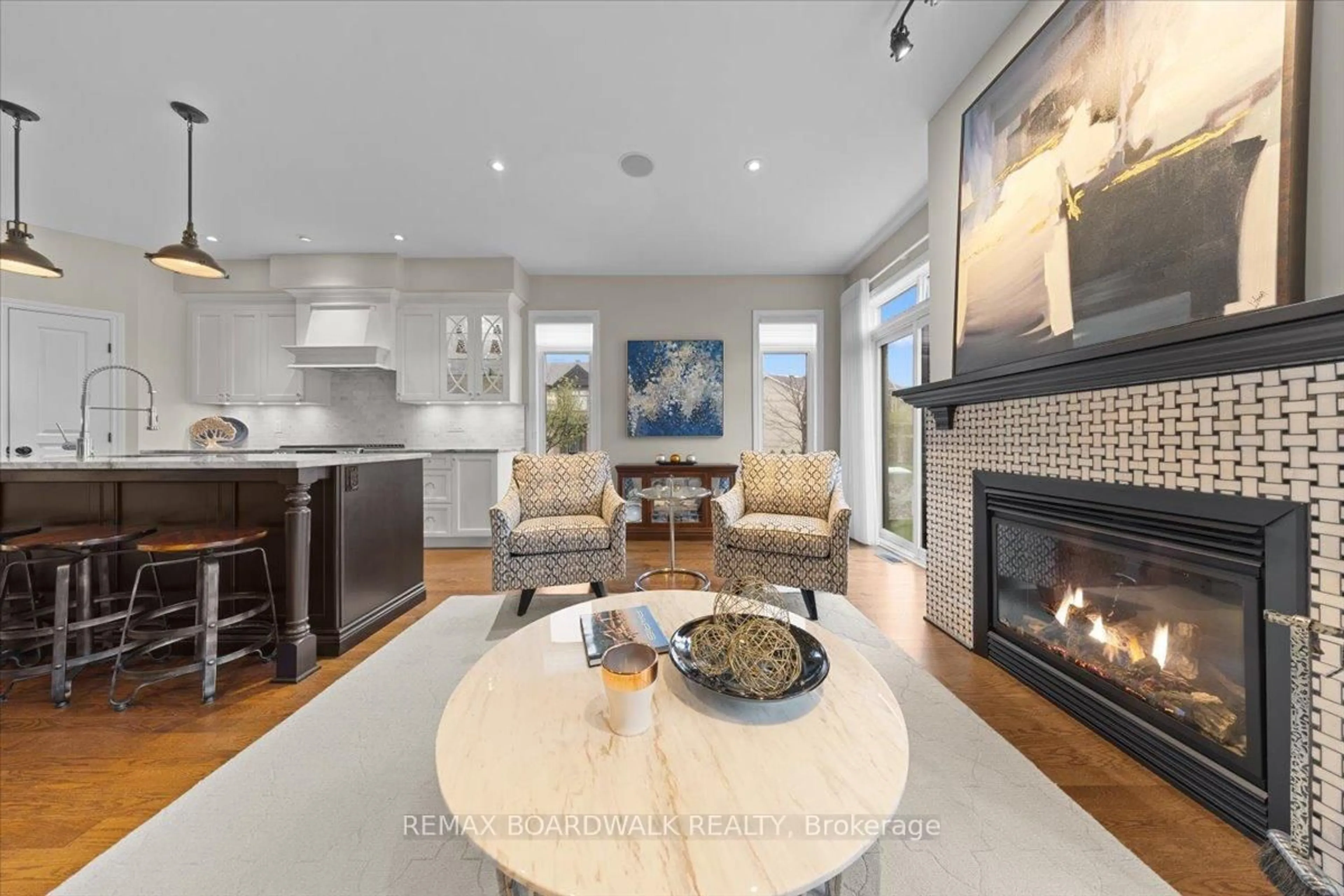 Open concept kitchen, ceramic/tile floor for 638 GUERNSEY Pl, Ottawa Ontario K4M 0E2