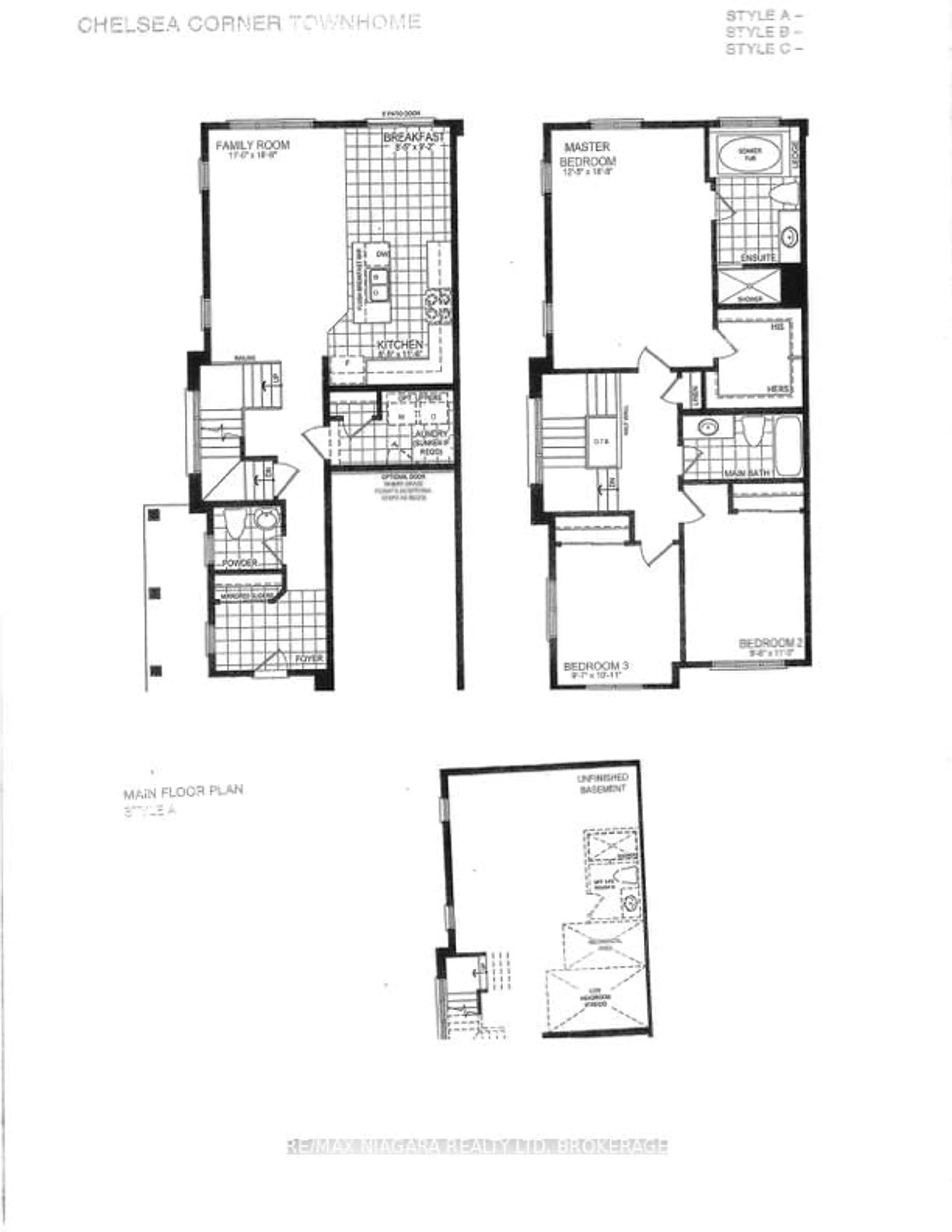 Floor plan for 7782 Dockweed Dr, Niagara Falls Ontario L2H 3S2