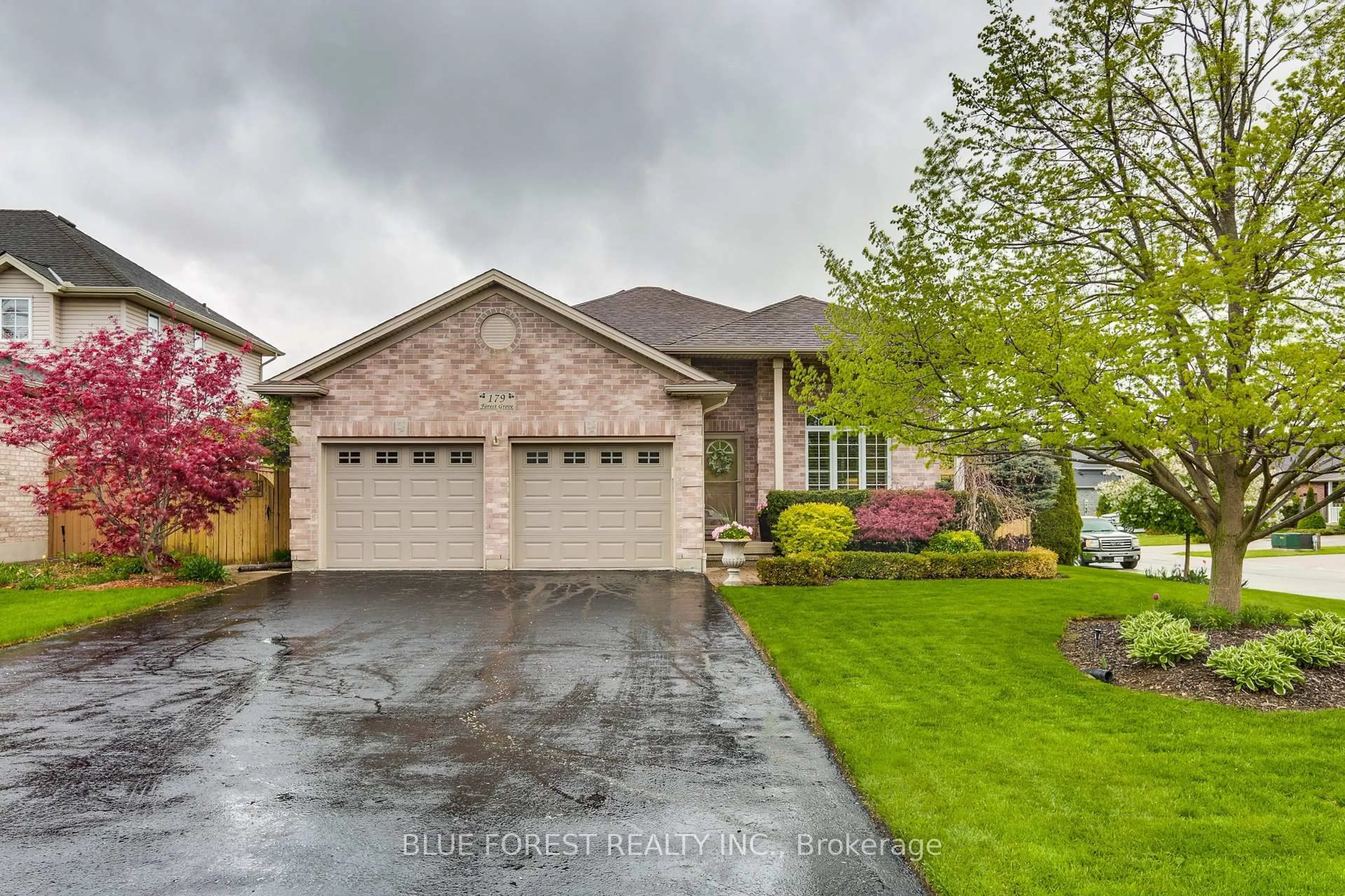Home with brick exterior material, street for 179 Forest Grove Cres, Thames Centre Ontario N0L 1G3