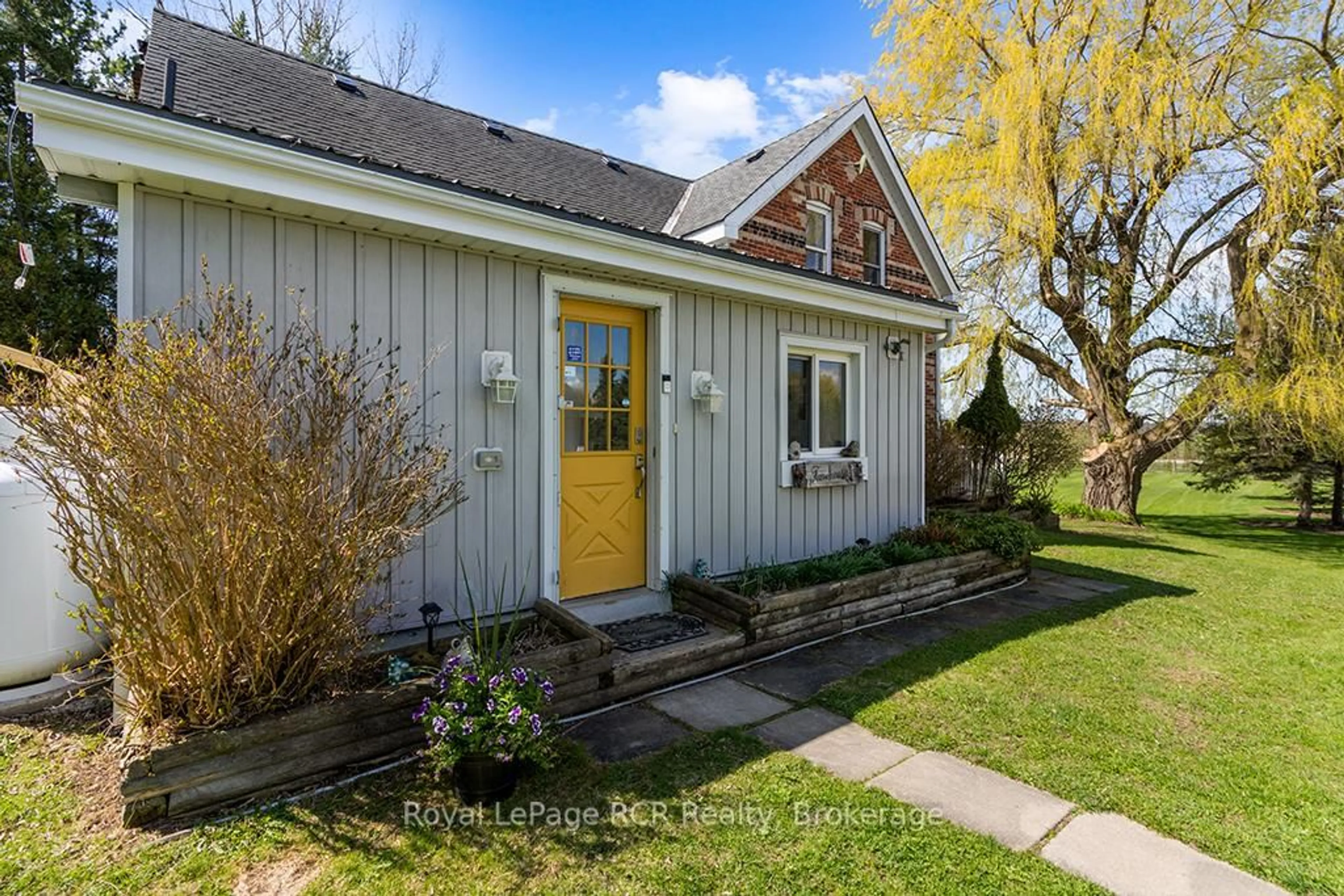 Home with vinyl exterior material, street for 194659 Grey Rd 13, Grey Highlands Ontario N0C 1E0
