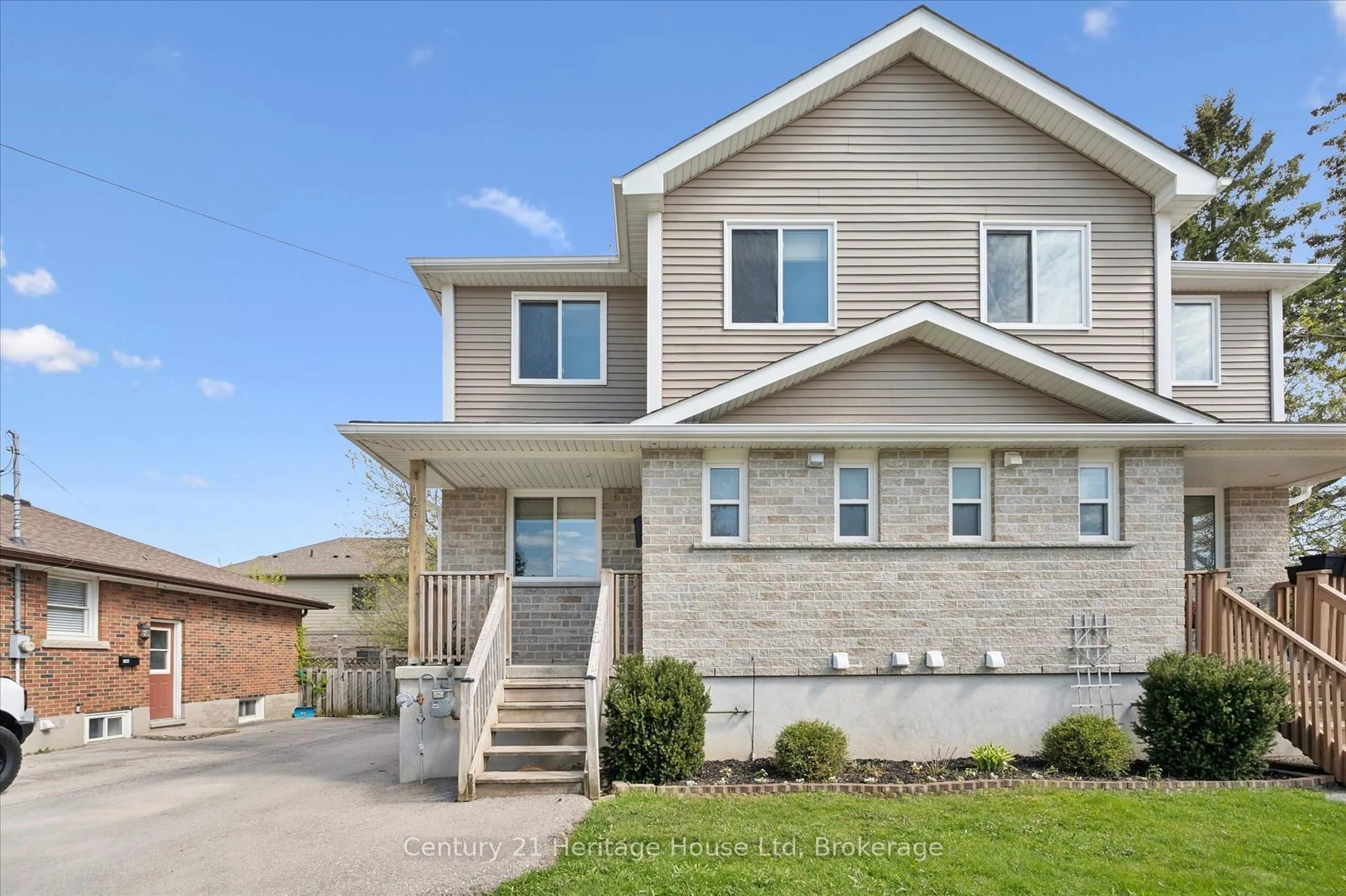 Home with brick exterior material, street for 126 Forfar St, Centre Wellington Ontario N1M 1B2