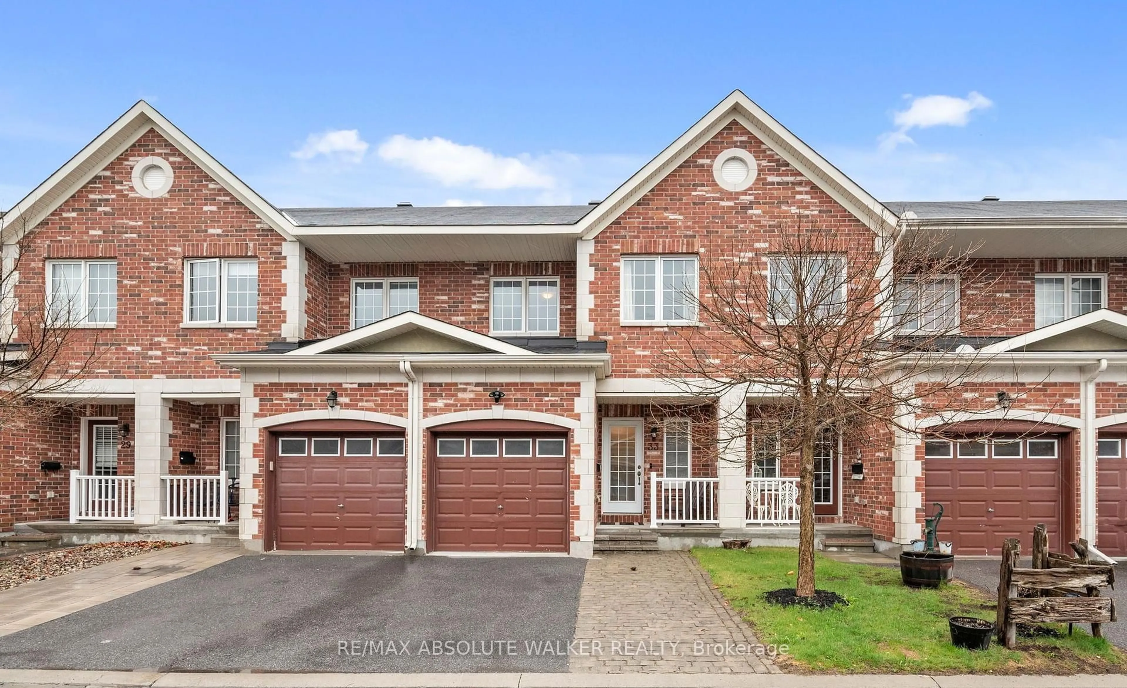 Home with brick exterior material, street for 33 Dundalk Private, Ottawa Ontario K2J 0J5