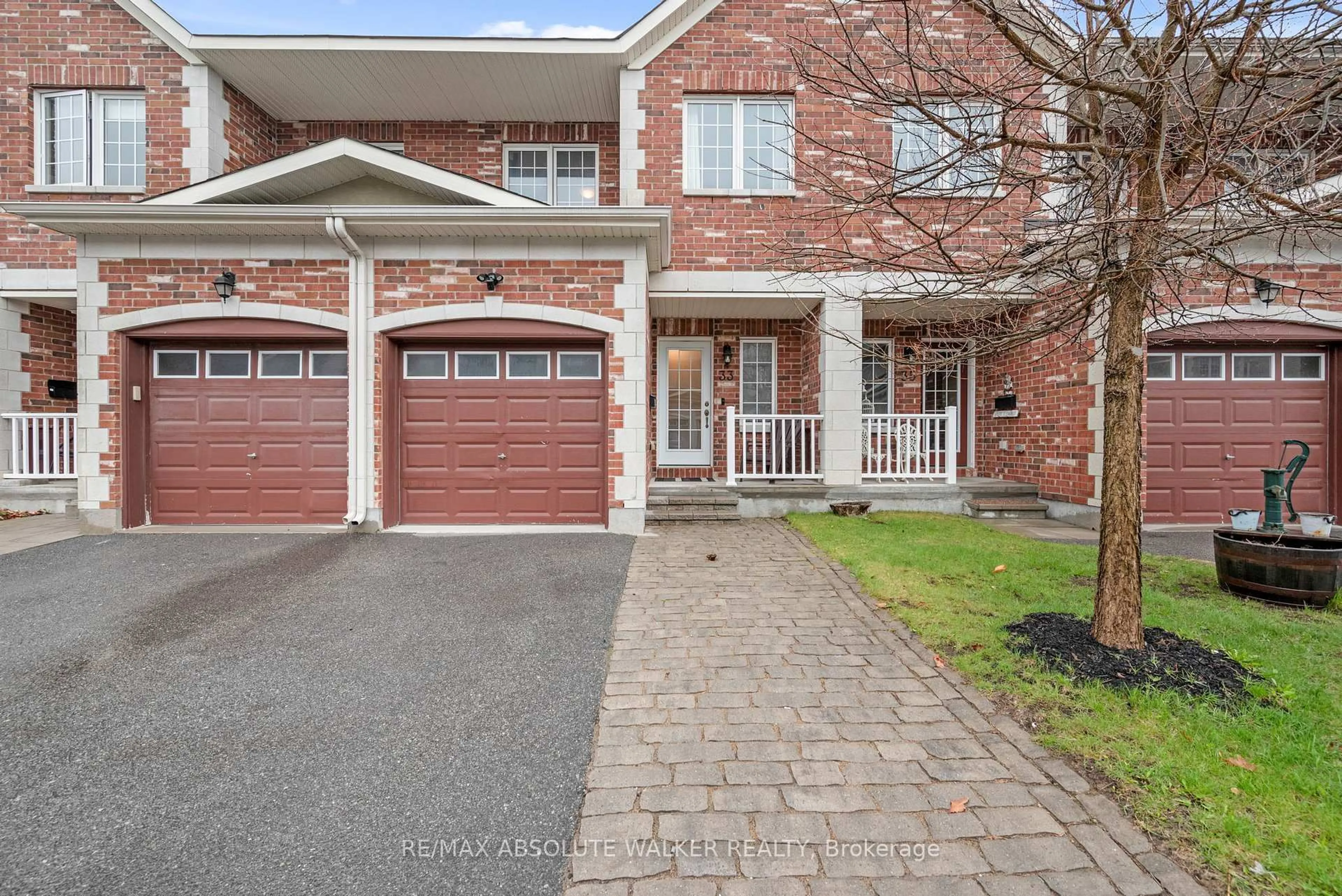 Home with brick exterior material, street for 33 Dundalk Private, Ottawa Ontario K2J 0J5