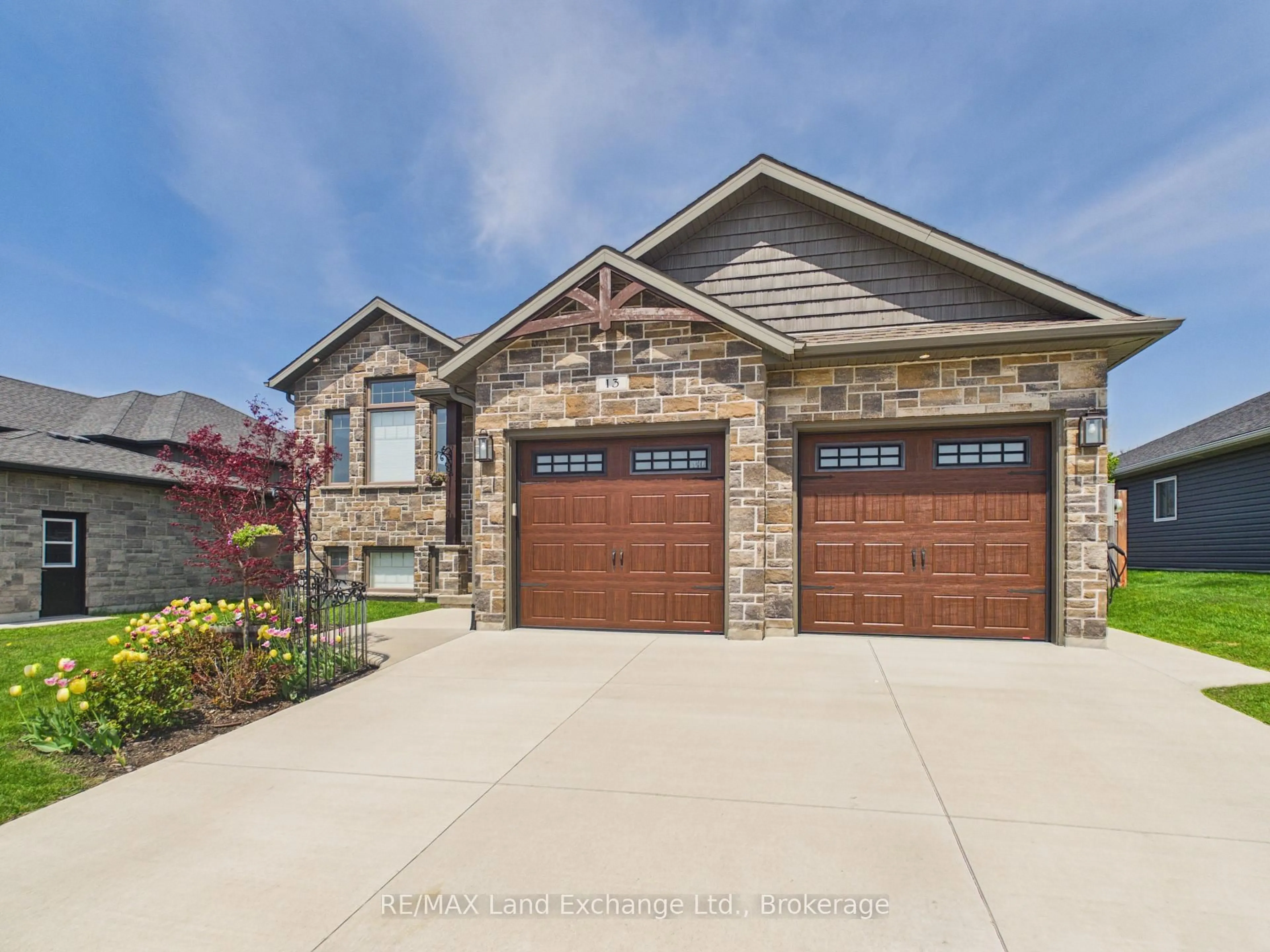 Home with brick exterior material, street for 13 Lakefield Dr, Kincardine Ontario N2Z 0C9