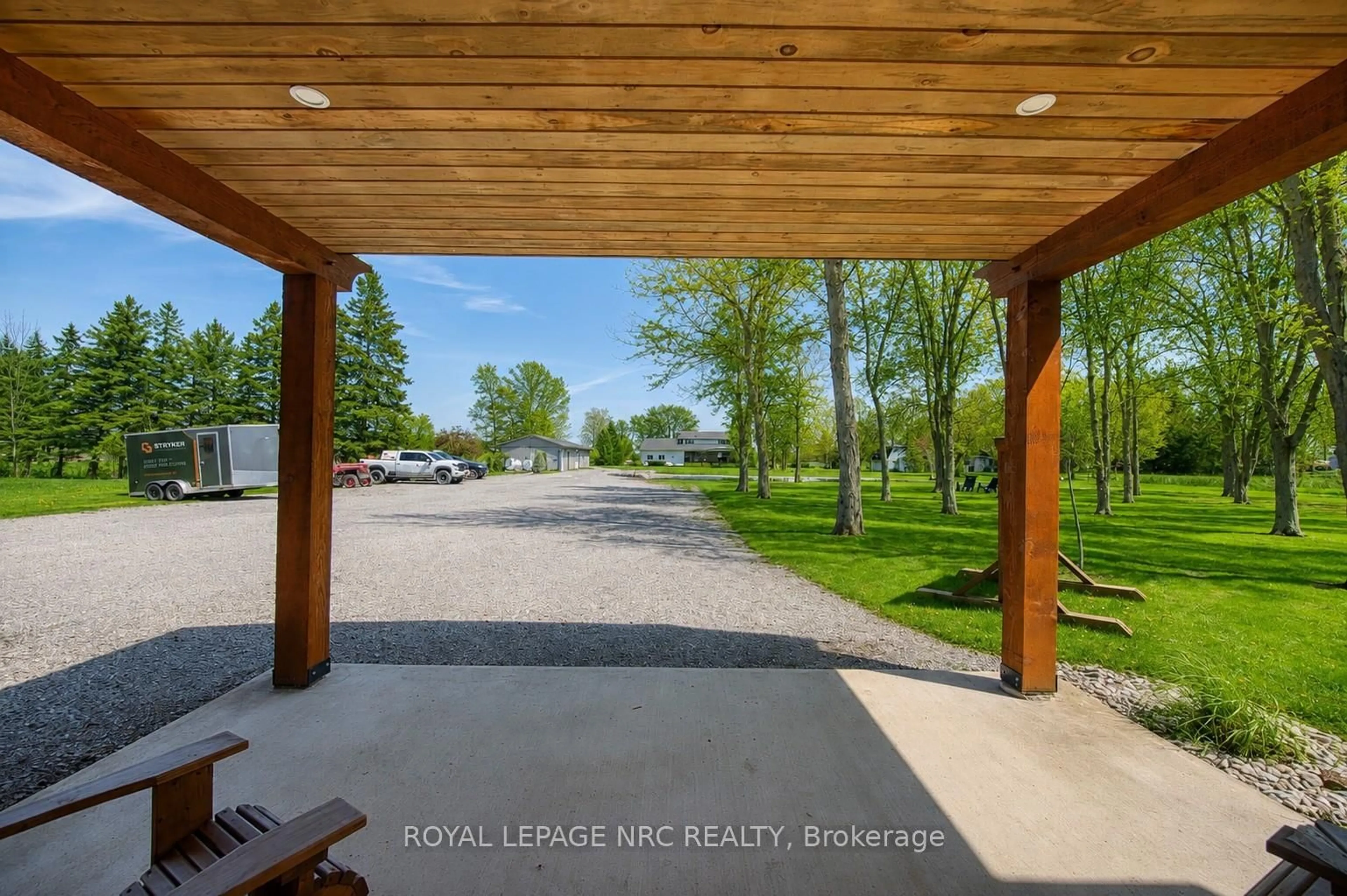 Patio, water/lake/river/ocean view for 53616 Smith Rd, Wainfleet Ontario L0S 1V0
