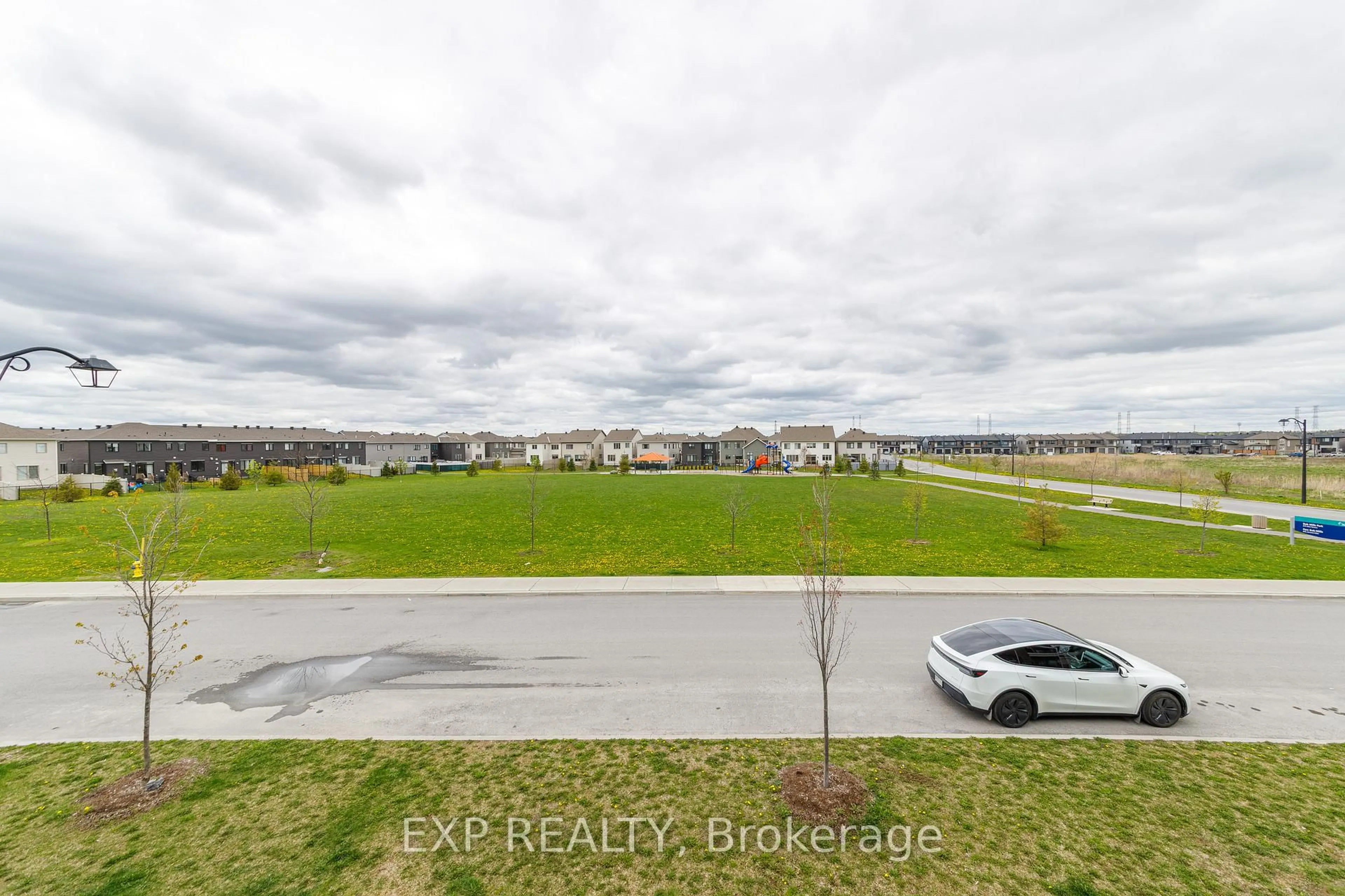 A pic from outside/outdoor area/front of a property/back of a property/a pic from drone, water/lake/river/ocean view for 852 Atlas Terr, Ottawa Ontario K2V 0S3