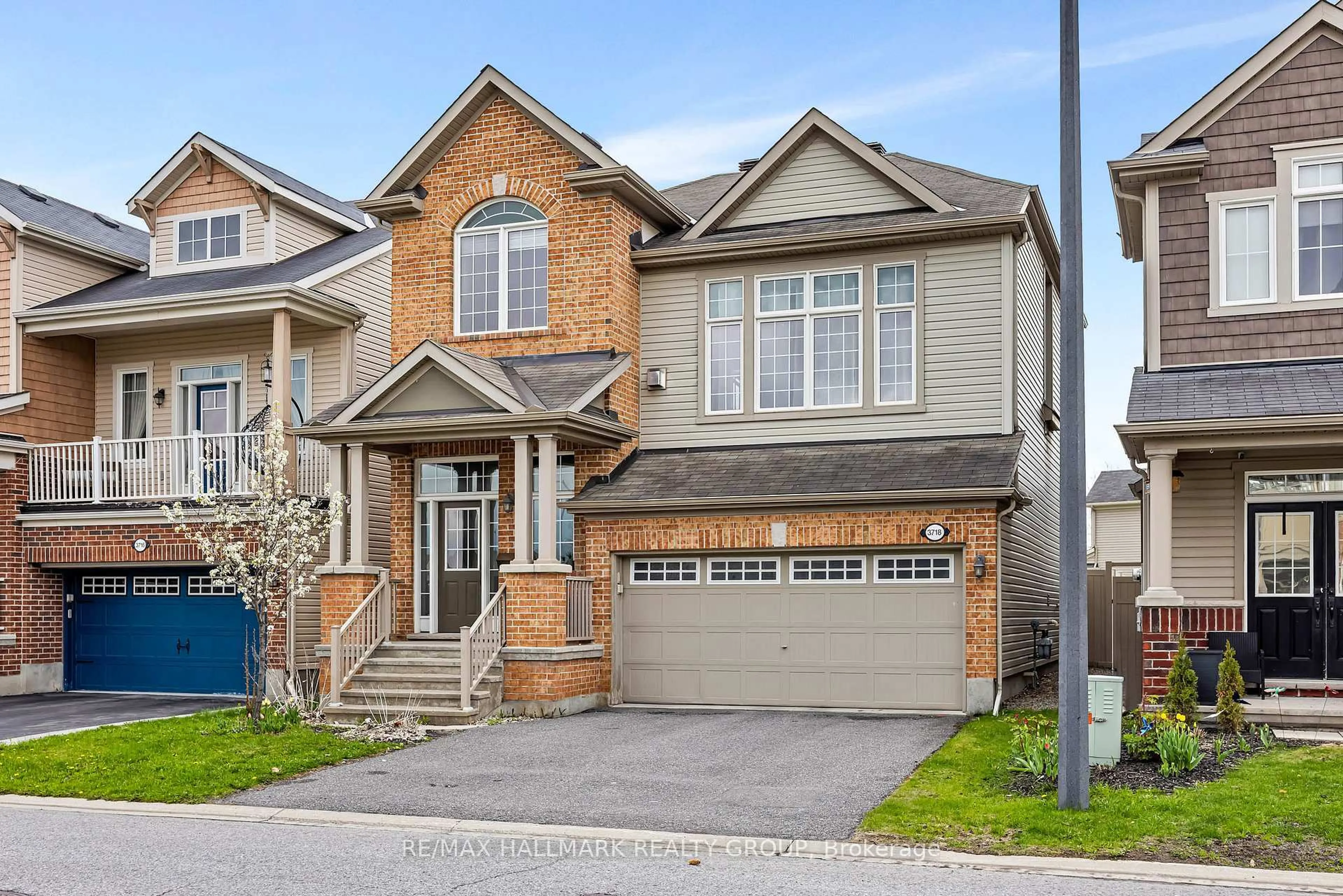 Home with brick exterior material, street for 3718 Riverbreeze St, Ottawa Ontario K2J 0S1