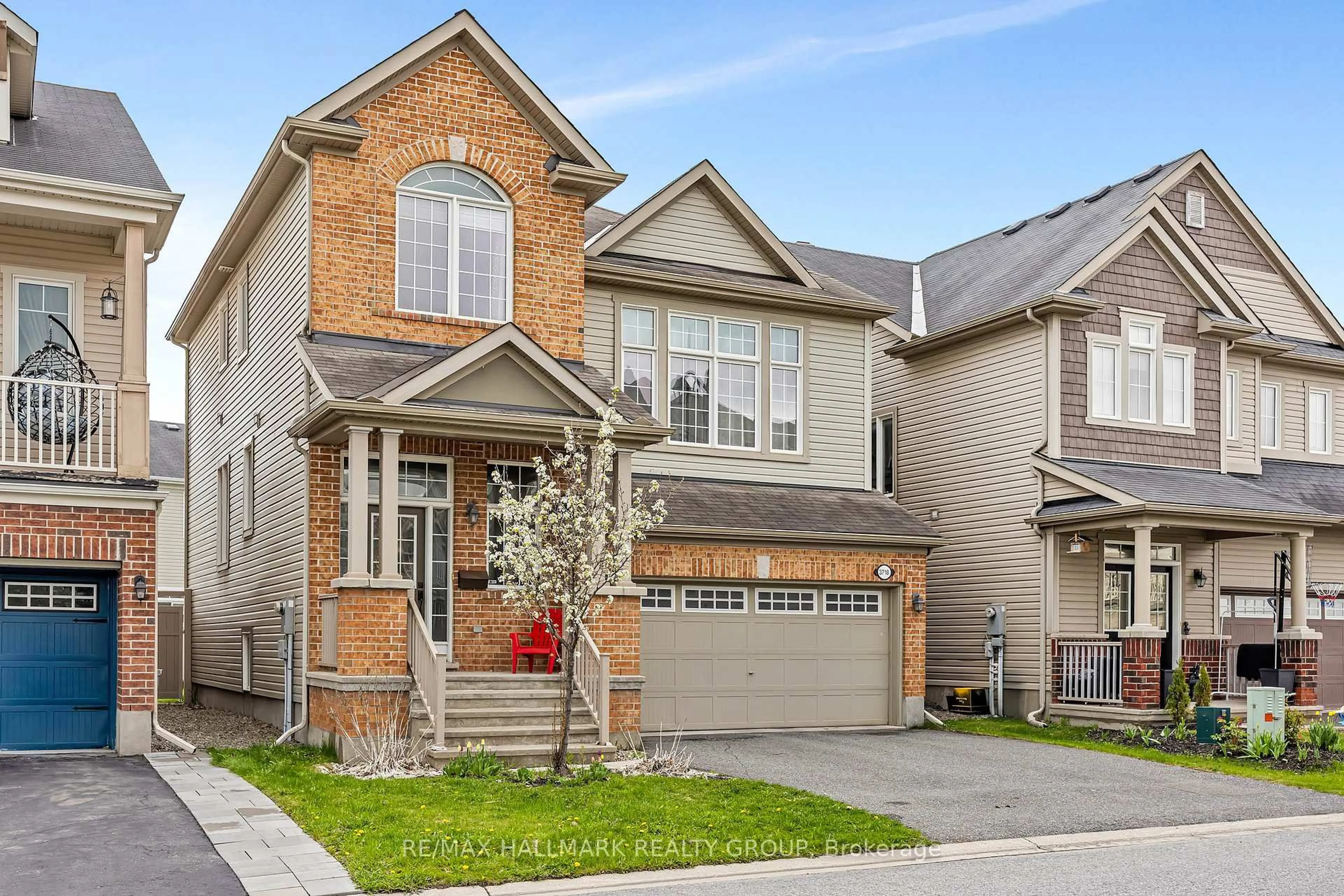 Home with brick exterior material, street for 3718 Riverbreeze St, Ottawa Ontario K2J 0S1