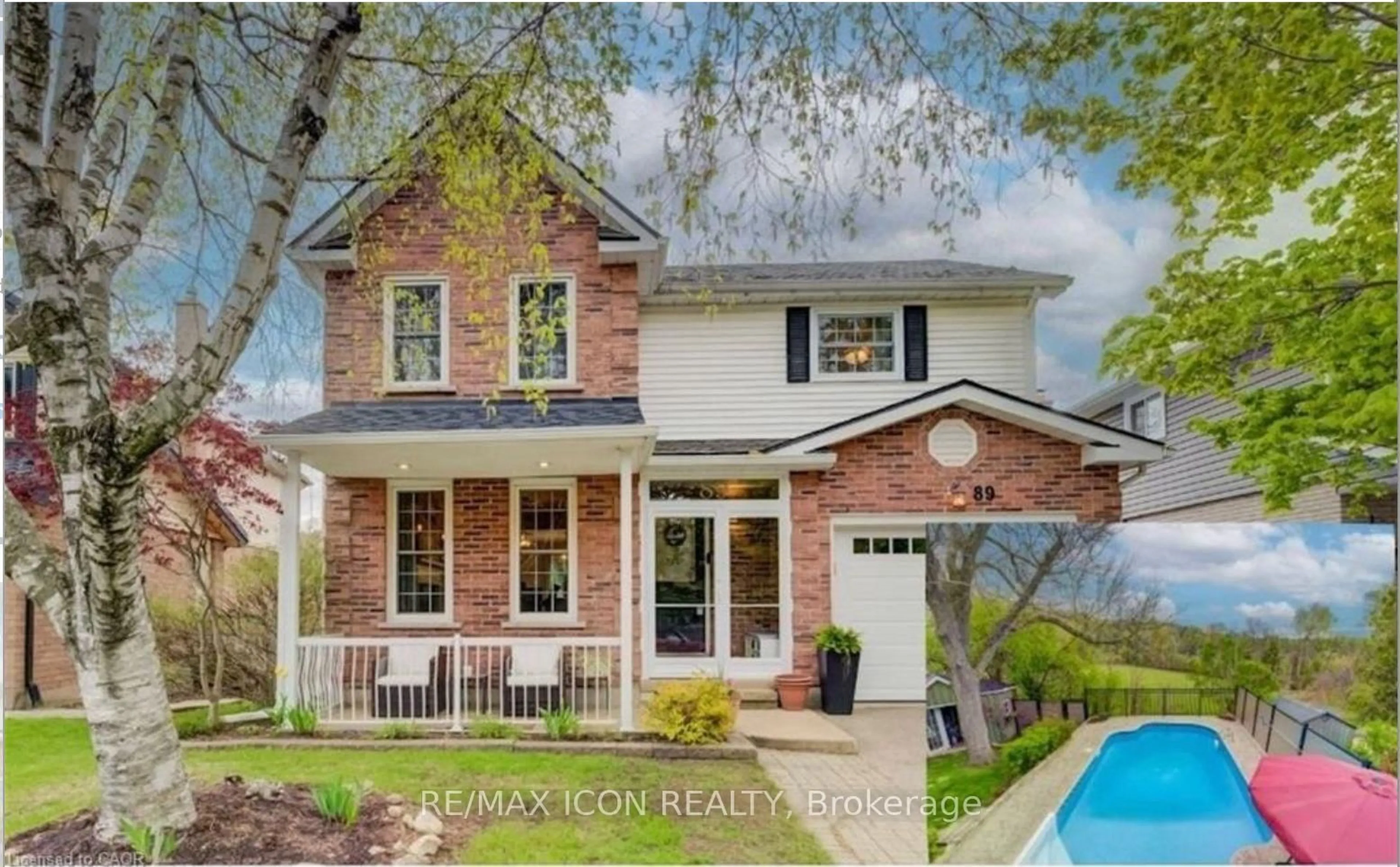 Home with brick exterior material, street for 89 Anvil St, Kitchener Ontario N2P 1X8