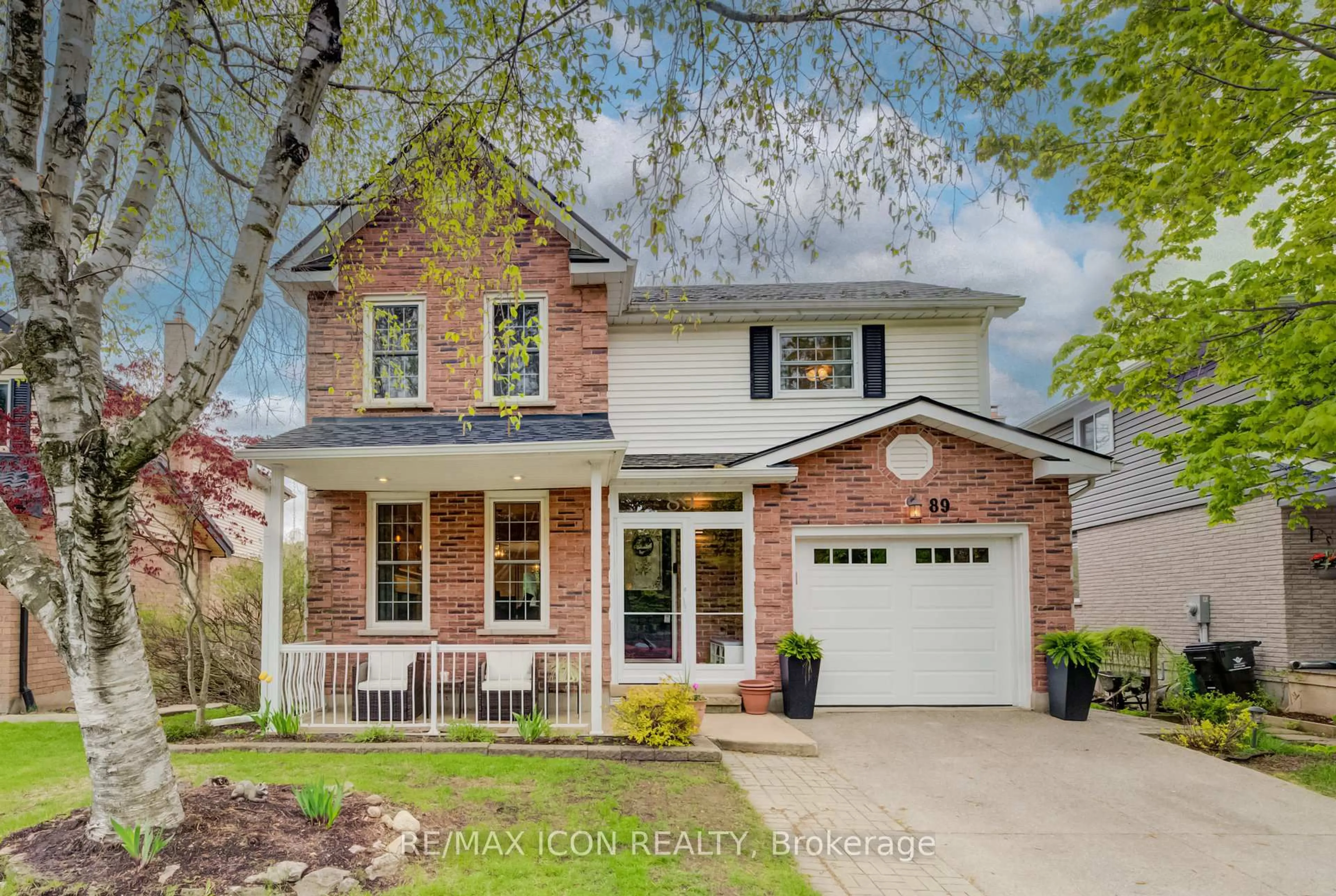 Home with brick exterior material, street for 89 Anvil St, Kitchener Ontario N2P 1X8