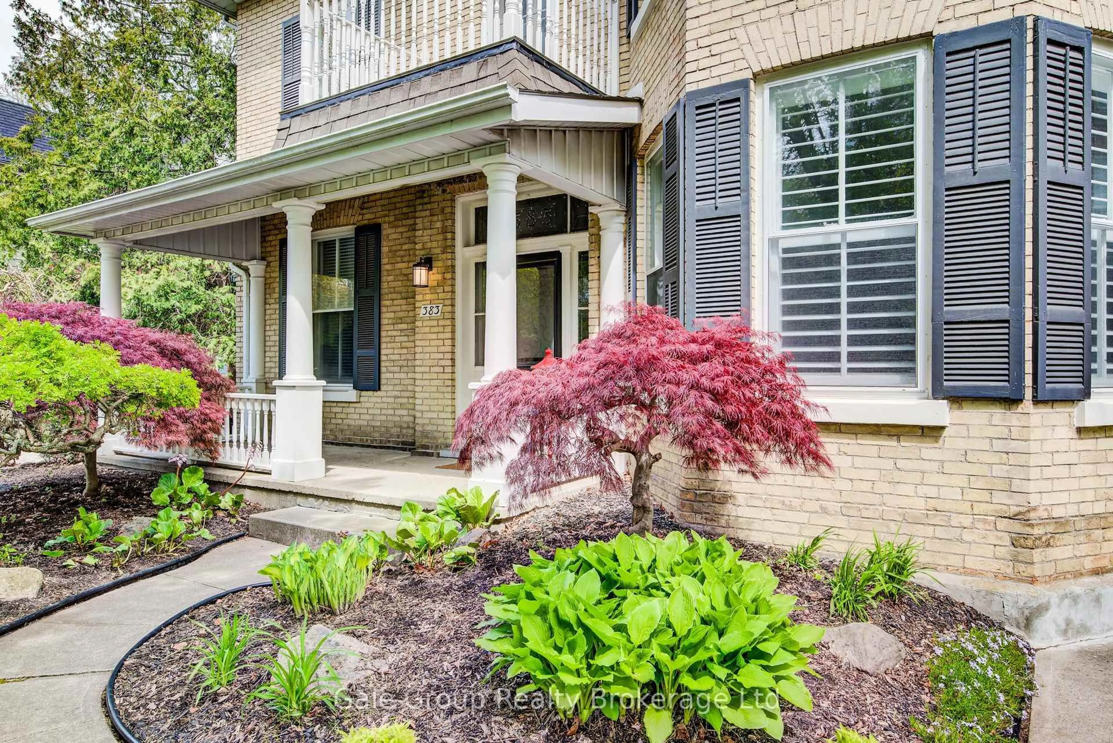 Home with brick exterior material, street for 383 Ingersoll Ave, Woodstock Ontario N4S 4X2