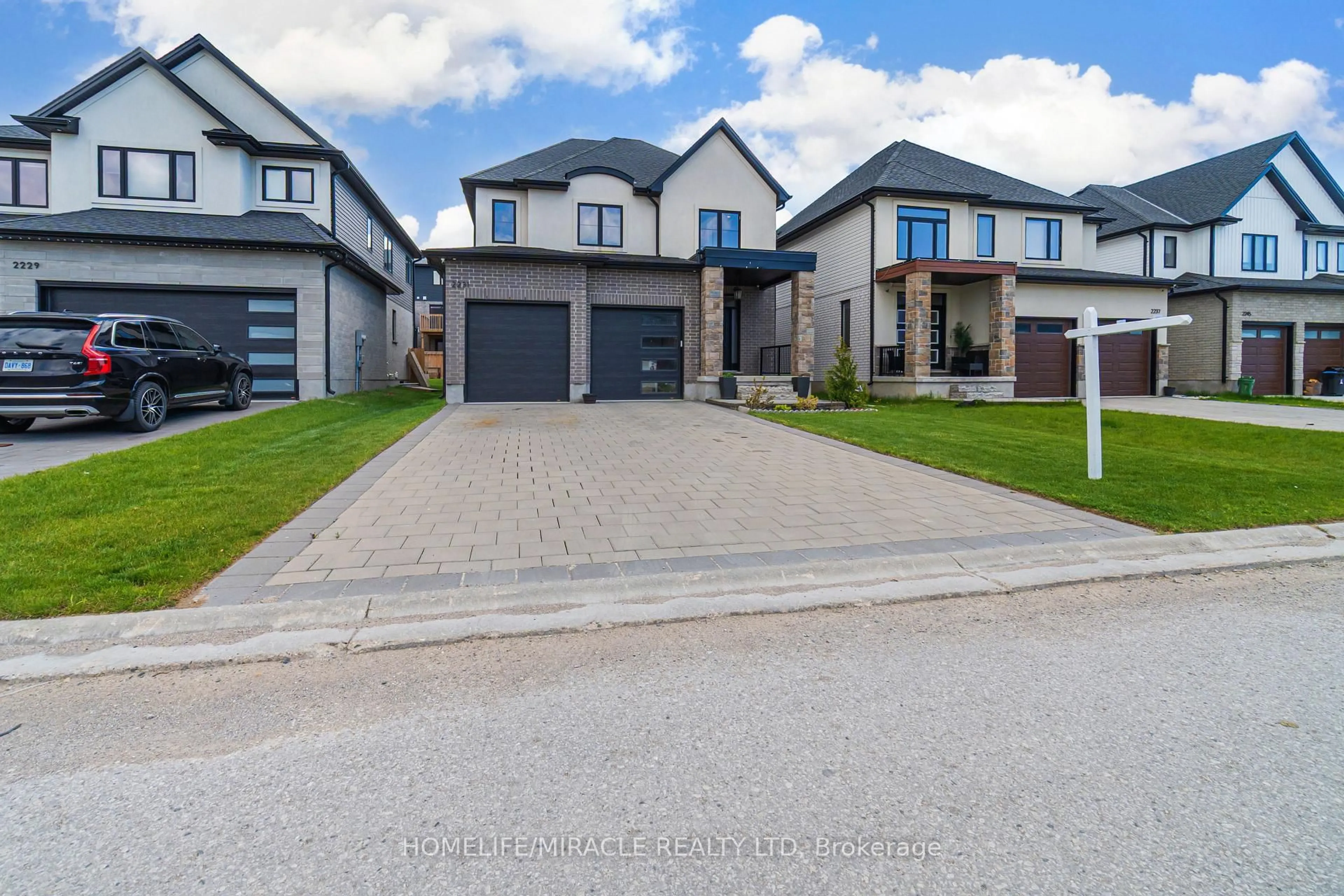Home with brick exterior material, street for 2231 Linkway Blvd, London South Ontario N6K 0K9