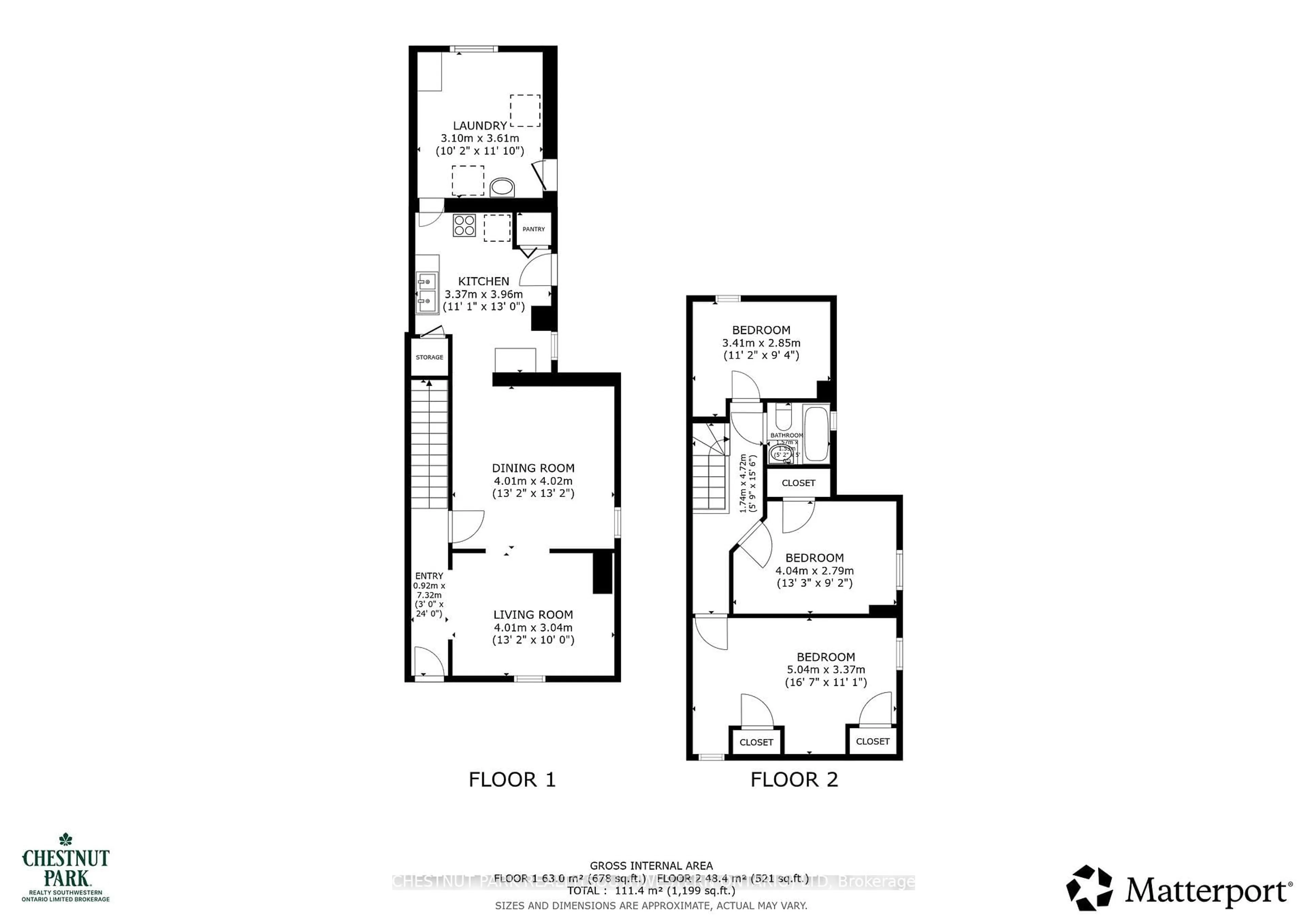 Floor plan for 30 Hopeton St, Cambridge Ontario N1R 3T3