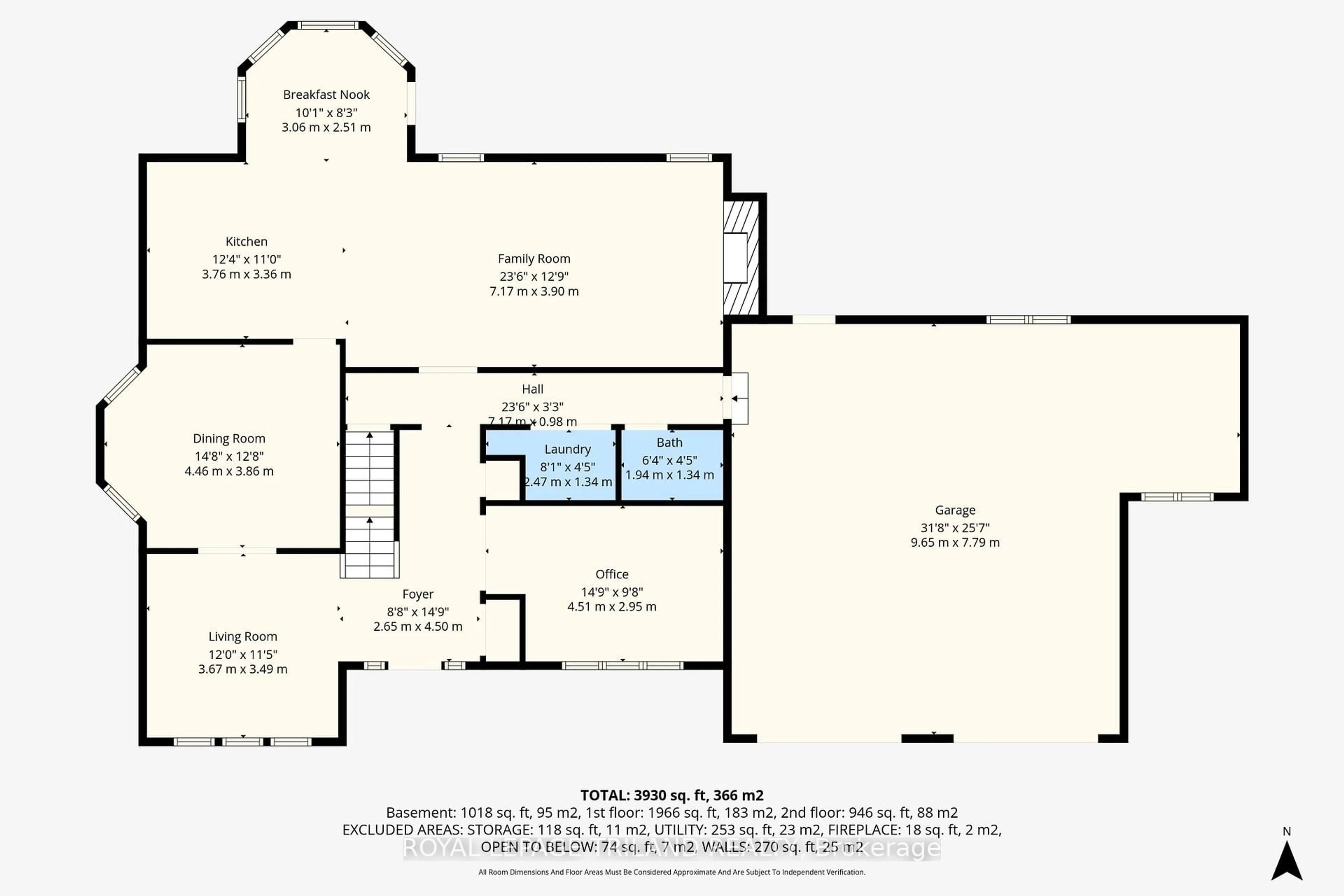 Floor plan for 39833 SHADY LANE Cres, Southwold Ontario N0L 2K0