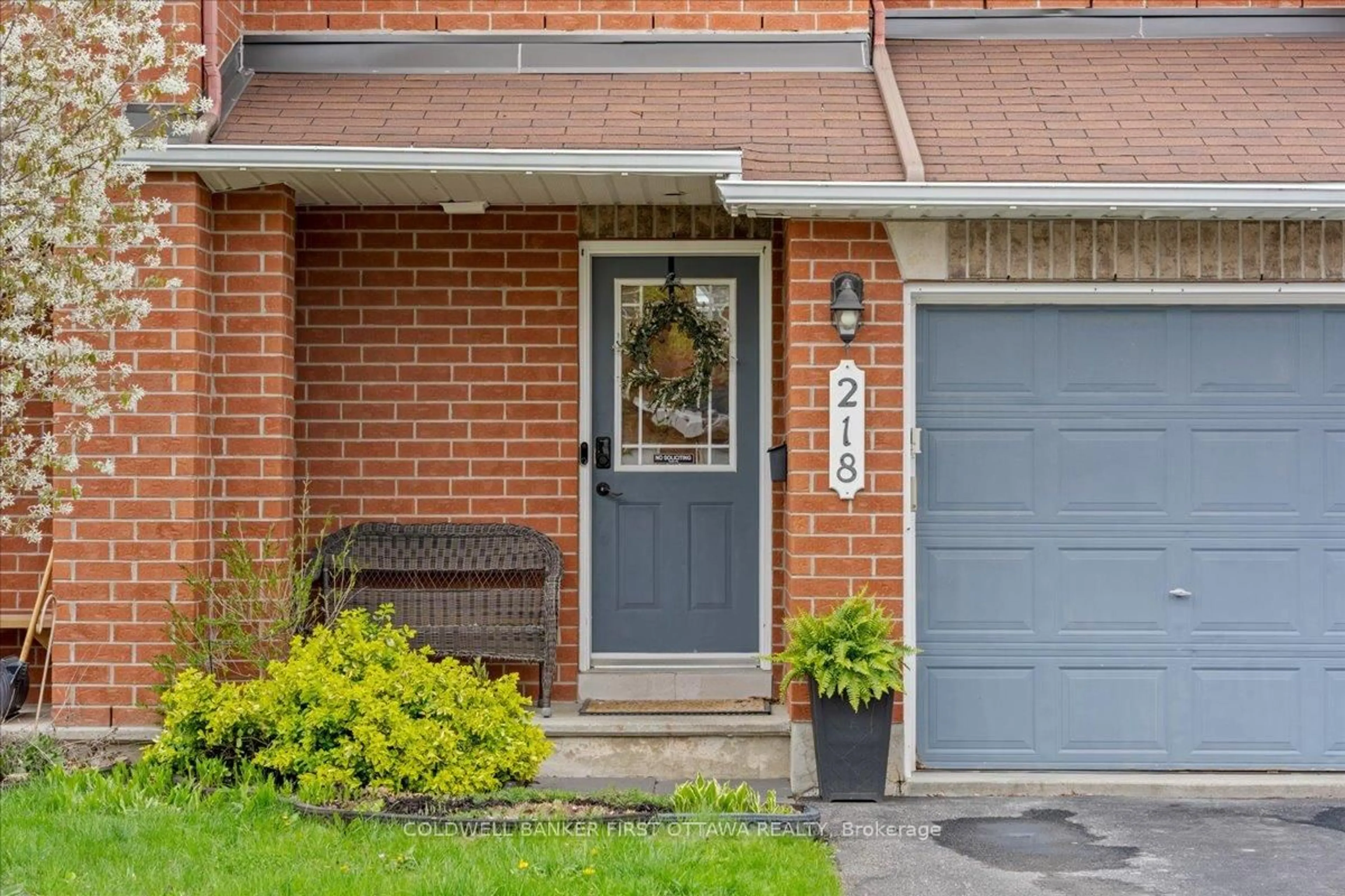 Home with brick exterior material, street for 218 Flamborough Way, Ottawa Ontario K2W 1G5