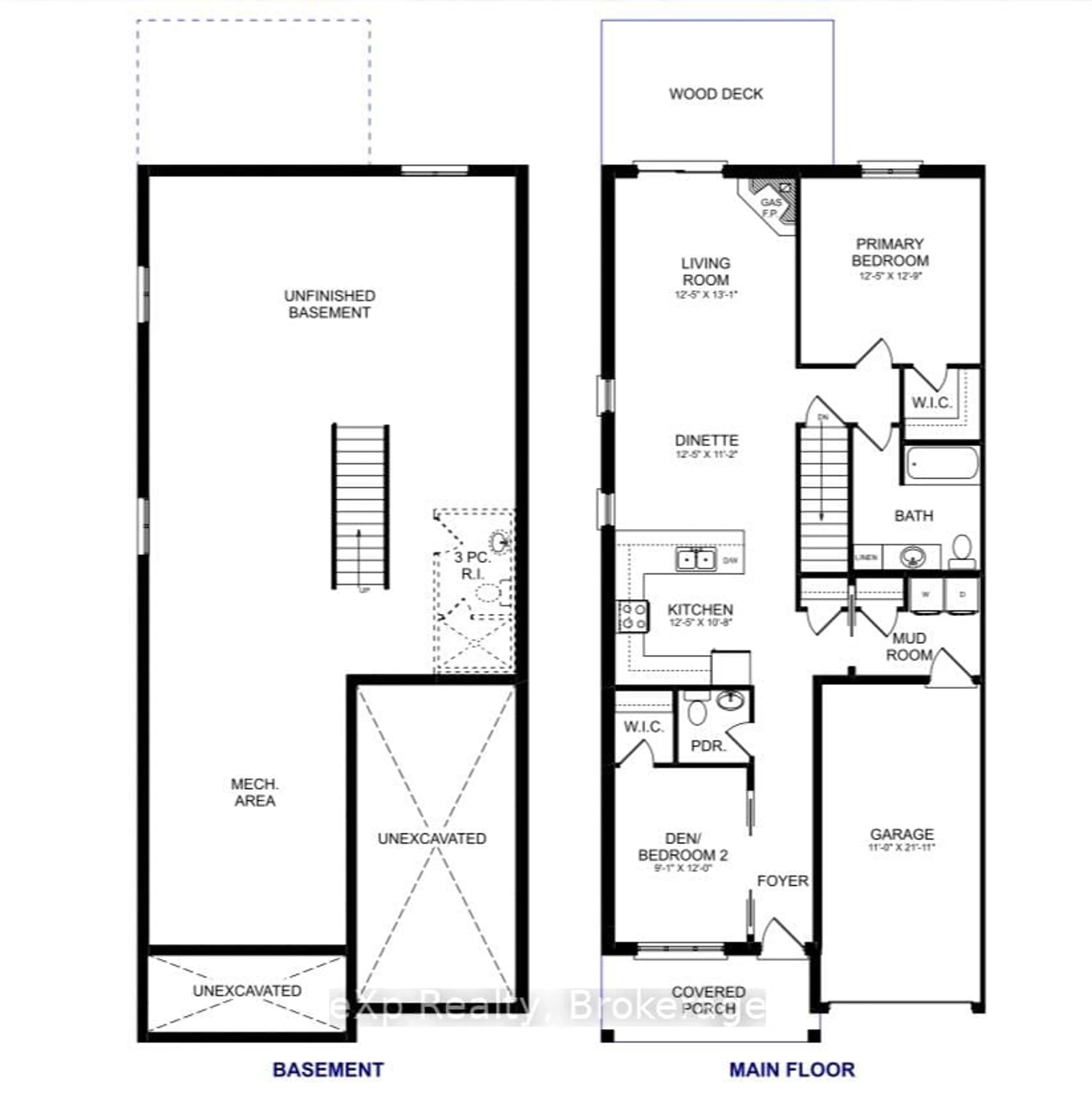 Floor plan for 502 Newfoundland St, Wellington North Ontario N0G 2L2