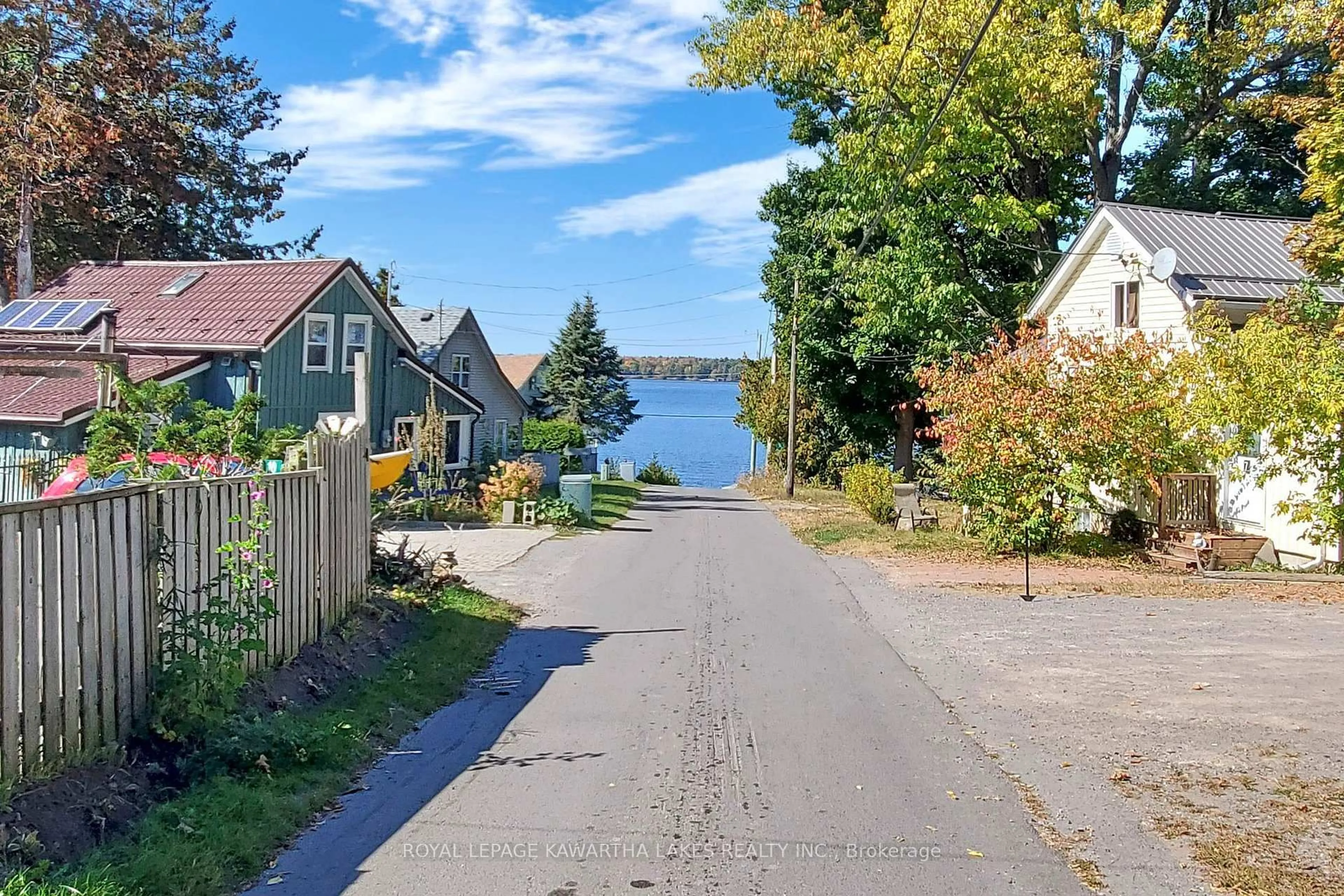 Patio, water/lake/river/ocean view for 12 Birchcliff Ave, Kawartha Lakes Ontario K0M 1L0