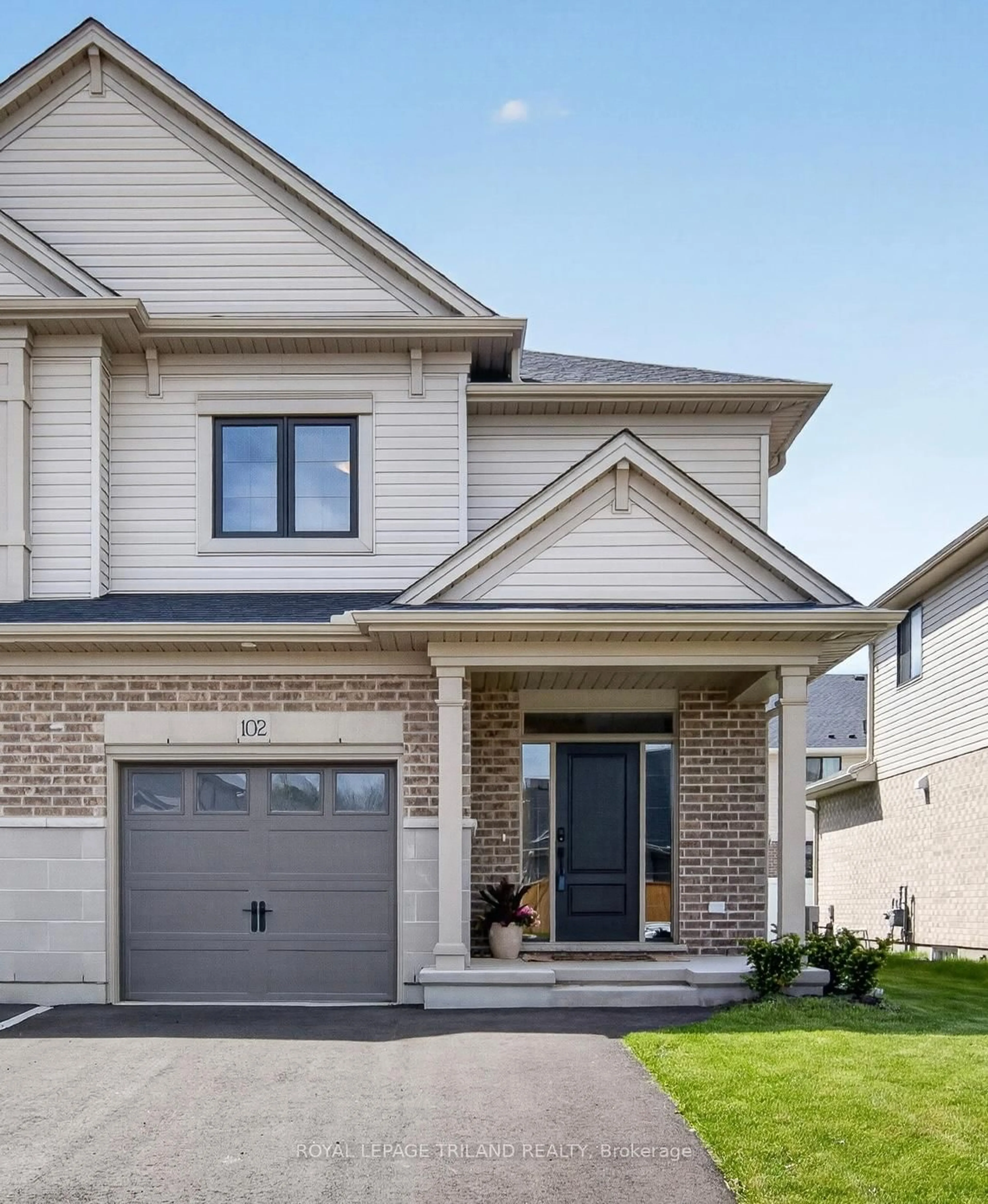 Home with brick exterior material, street for 102 Cortland Terr, St. Thomas Ontario N5R 0P8