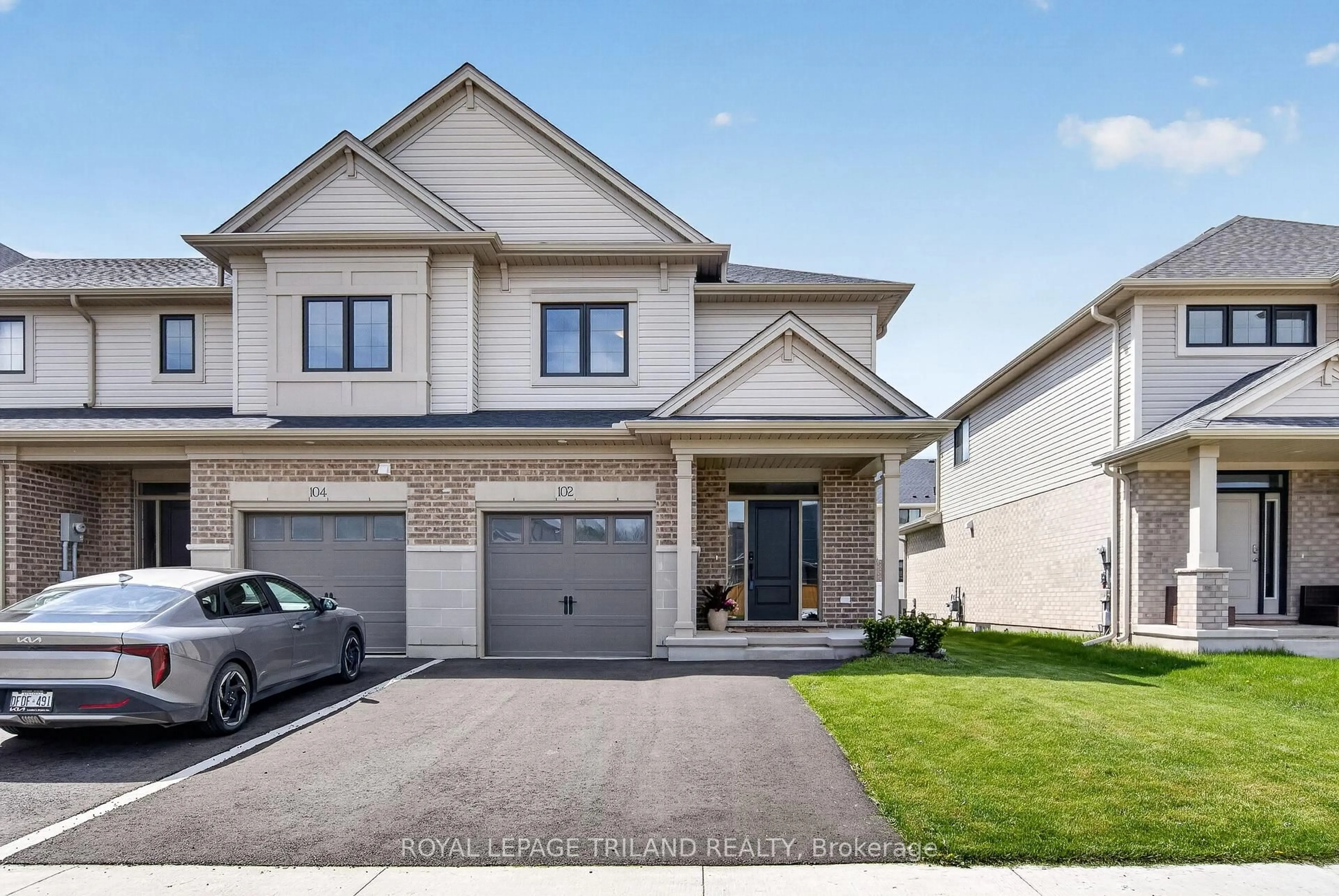 Home with brick exterior material, street for 102 Cortland Terr, St. Thomas Ontario N5R 0P8