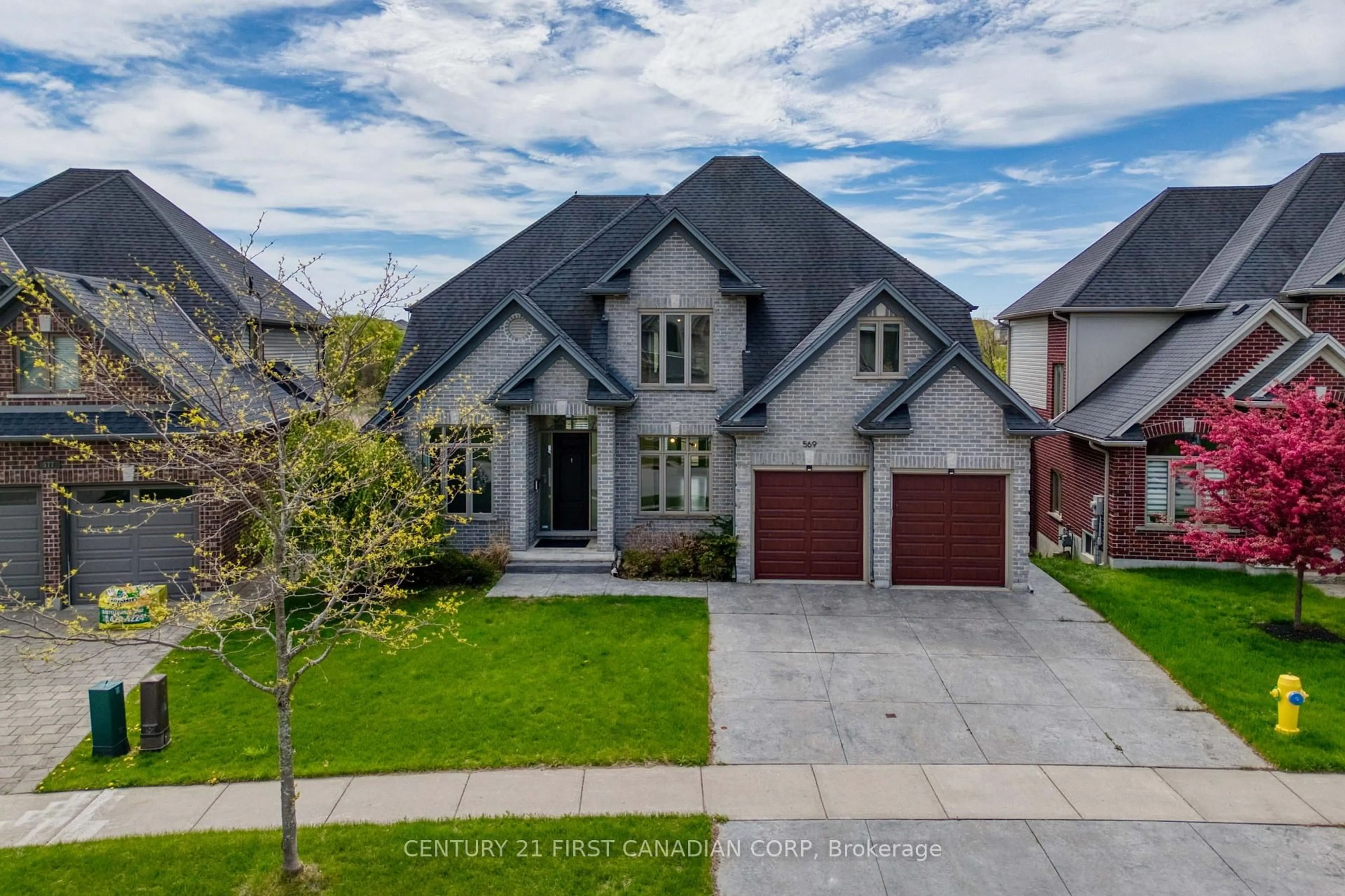 Home with brick exterior material, street for 569 ECLIPSE Walk, London North Ontario N5X 0J9