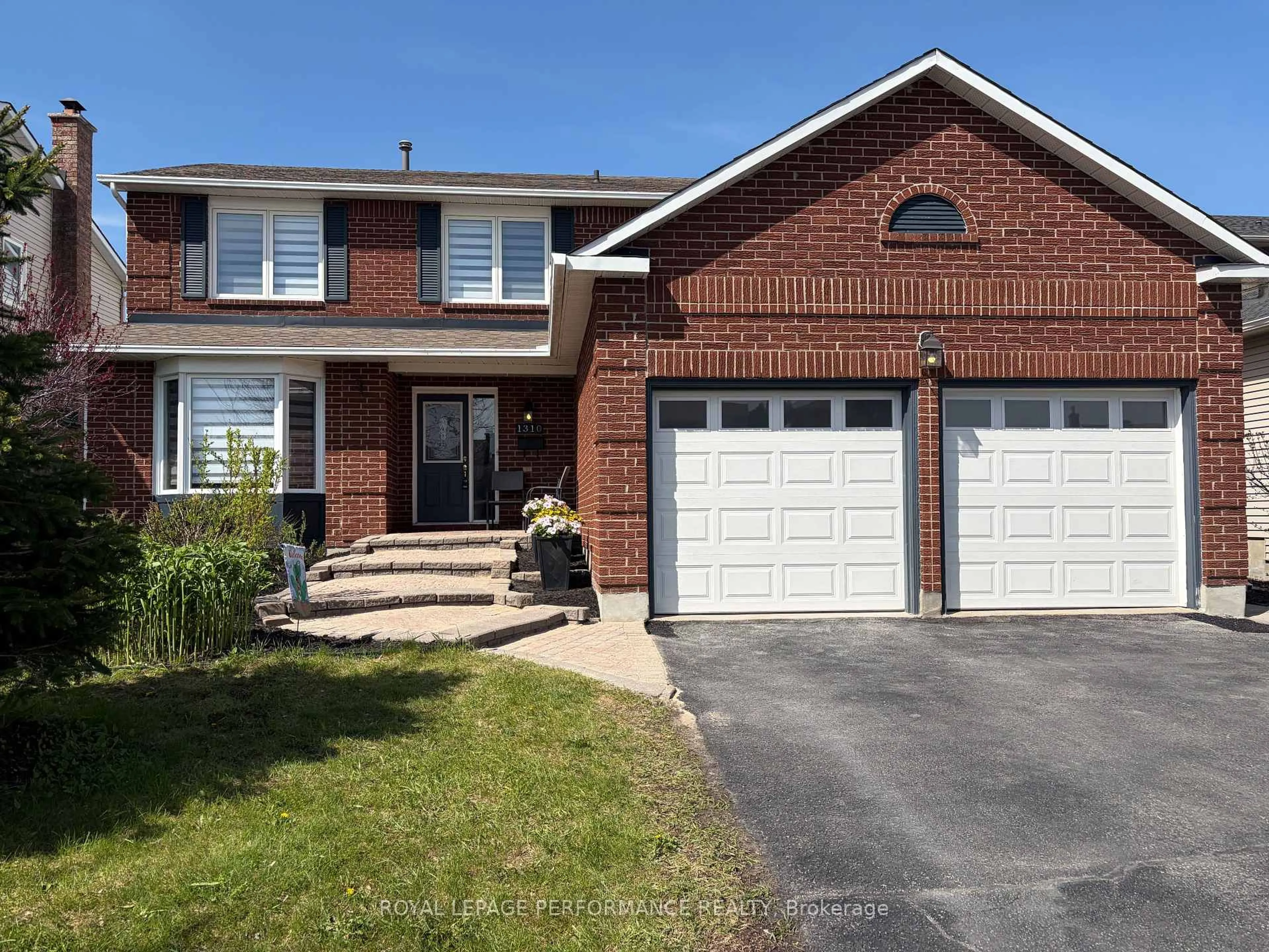 Home with brick exterior material, street for 1310 Prestone Dr, Orleans Ontario K1E 2Z6