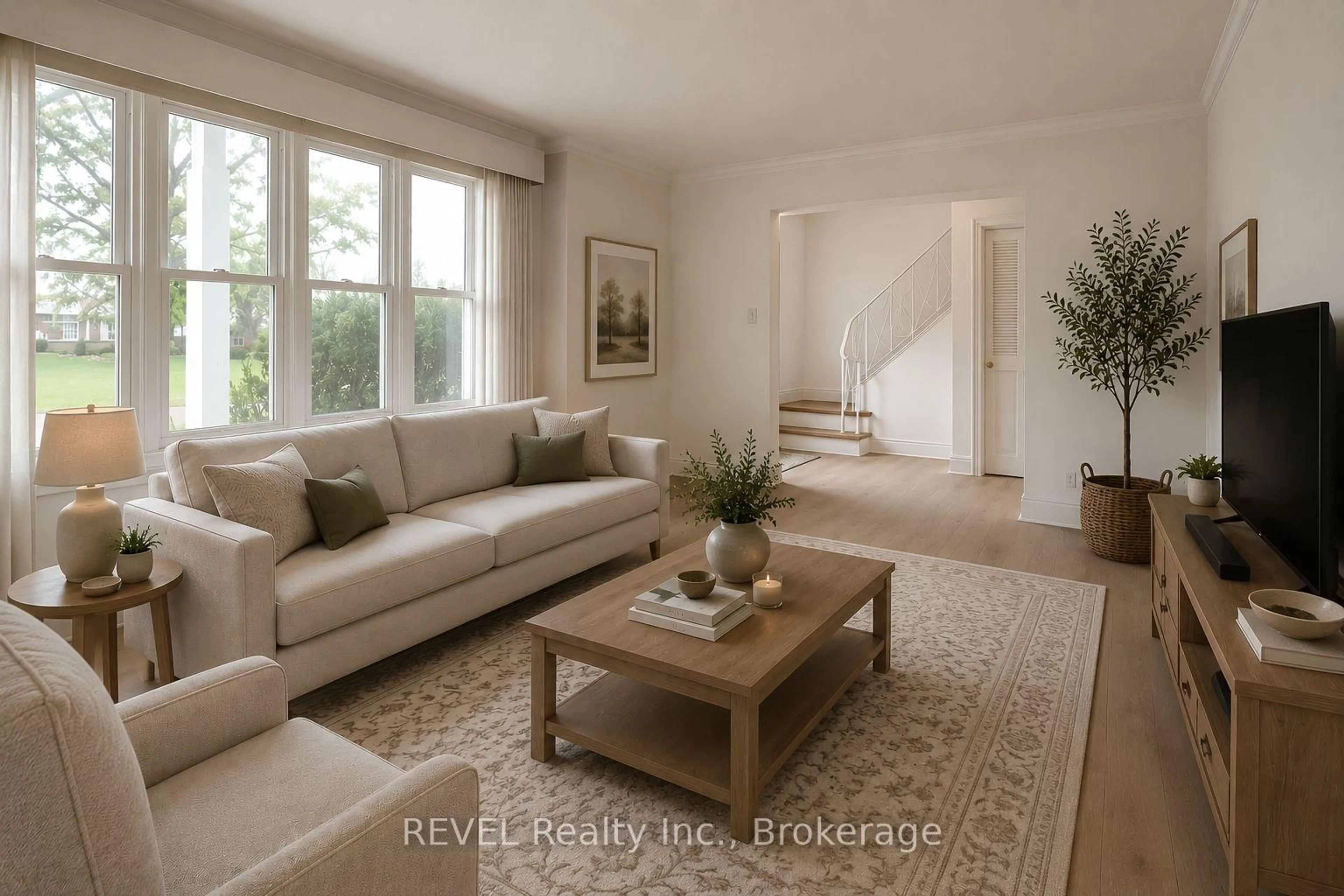 Living room with furniture, unknown for 19 Woodington Cres, St. Catharines Ontario L2T 3T8
