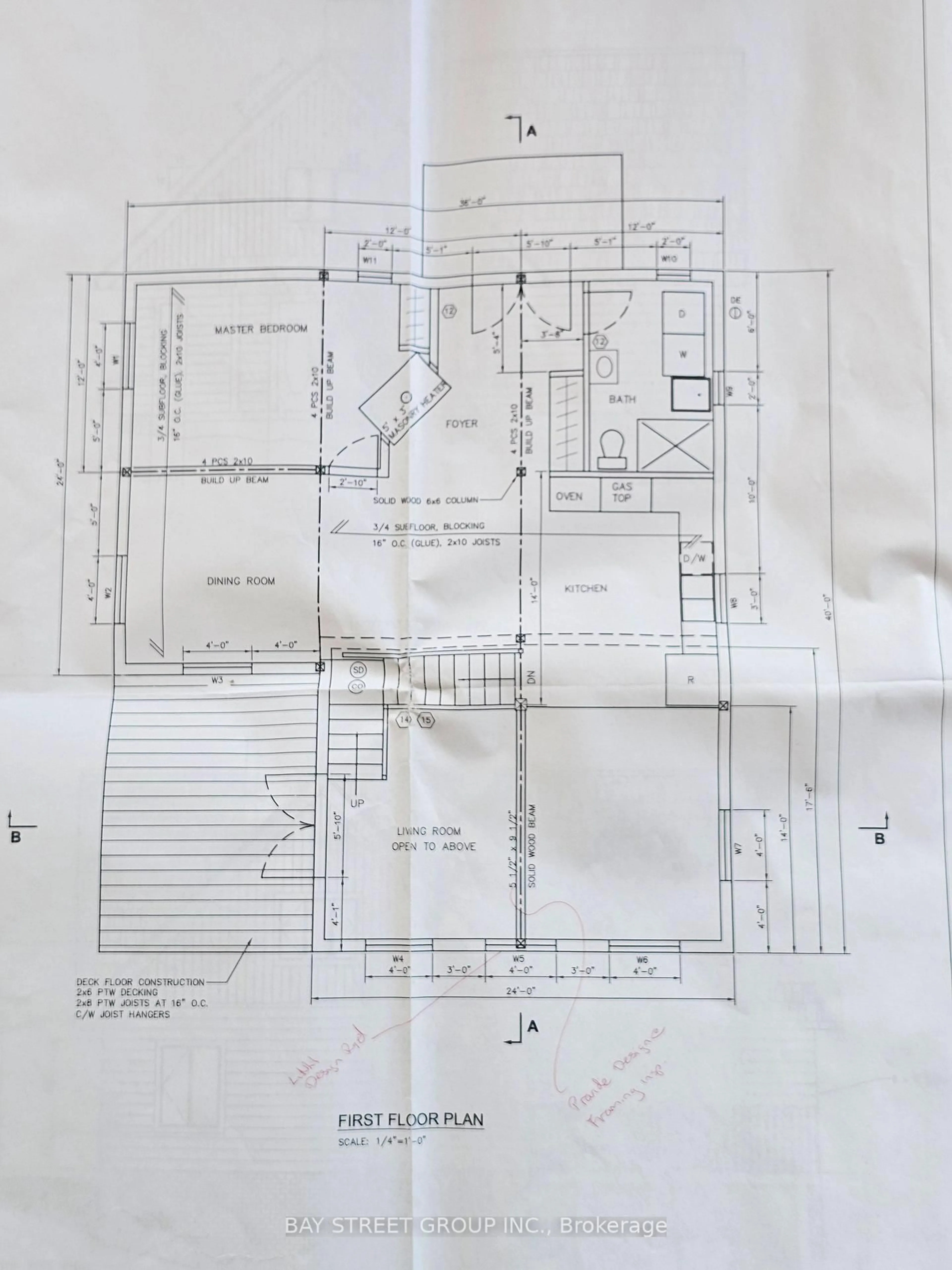 Floor plan for 1032 Spring Lake Rd, Bracebridge Ontario P1L 1X1
