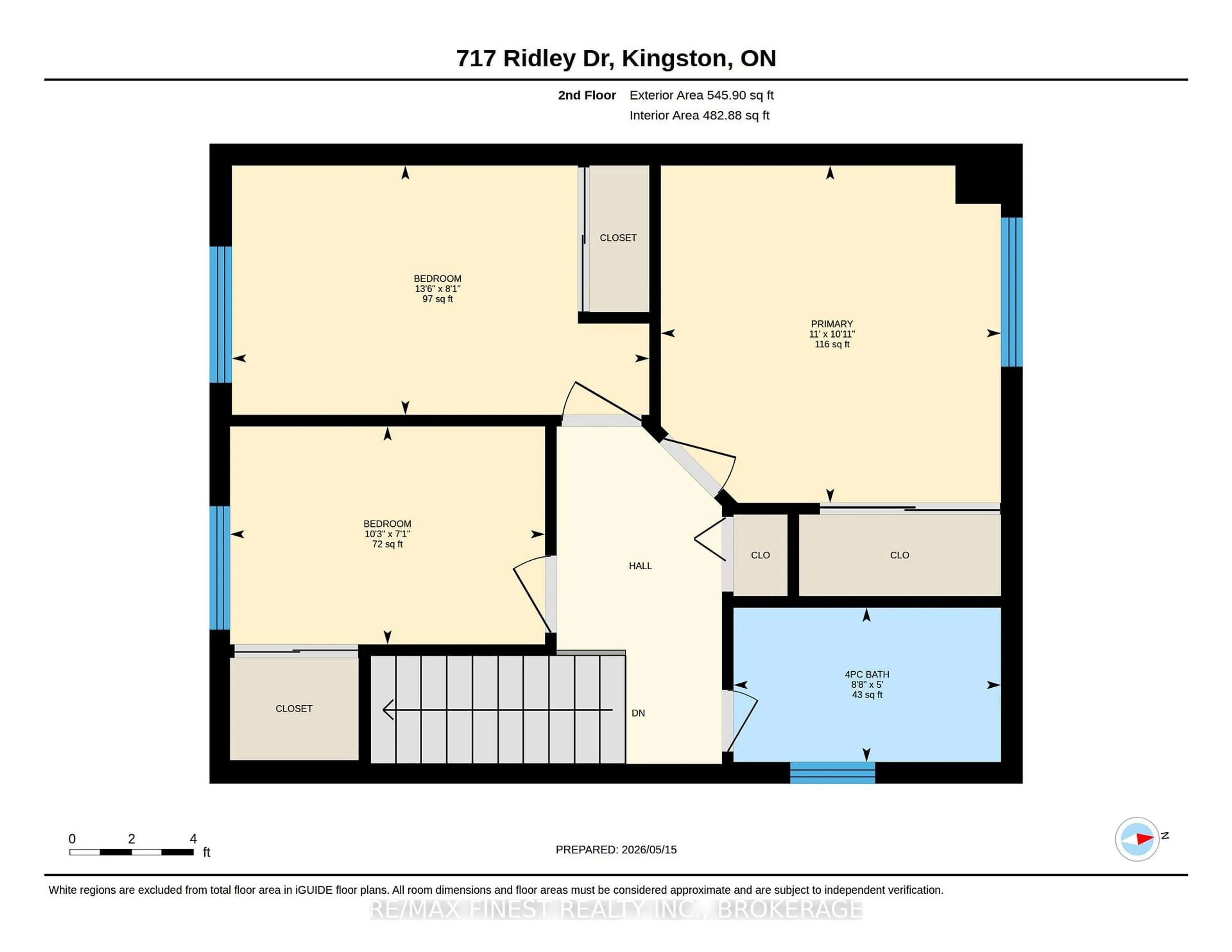 Floor plan for 717 Ridley Dr, Kingston Ontario K7P 2A3
