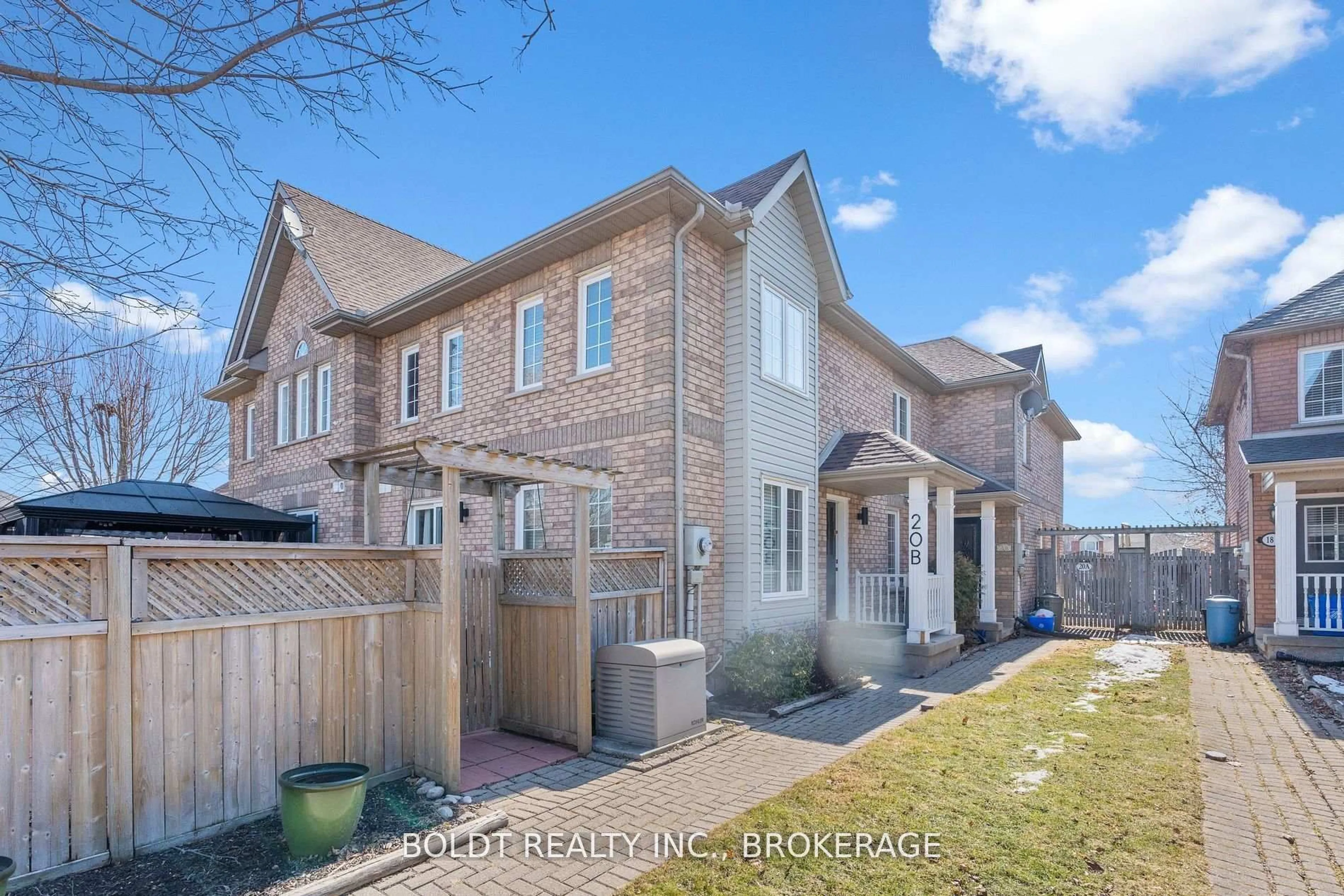 Home with brick exterior material, street for 20 B Brown Dr, St. Catharines Ontario L2S 3Z4