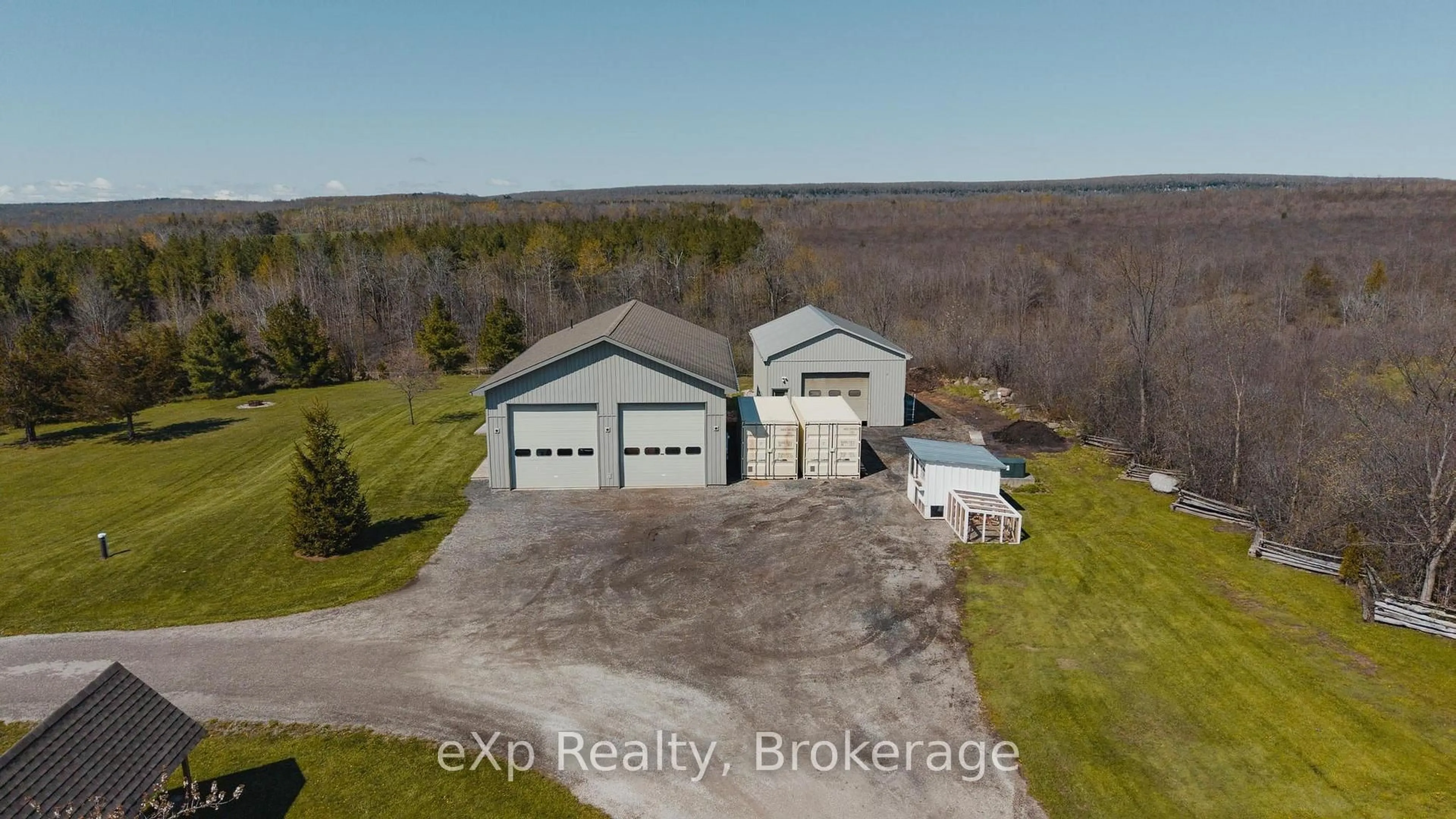 A pic from outside/outdoor area/front of a property/back of a property/a pic from drone, building for 138430 112 Grey Rd, Meaford Ontario N4L 1W5