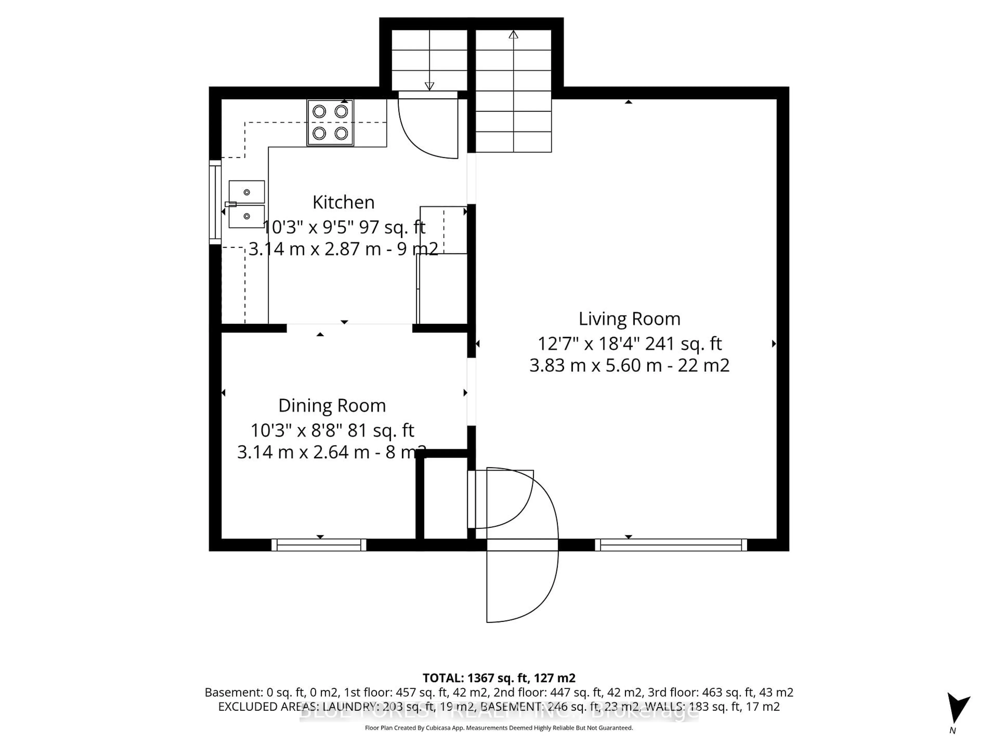 Floor plan for 255 Delta Pl, London South Ontario N6J 3N1