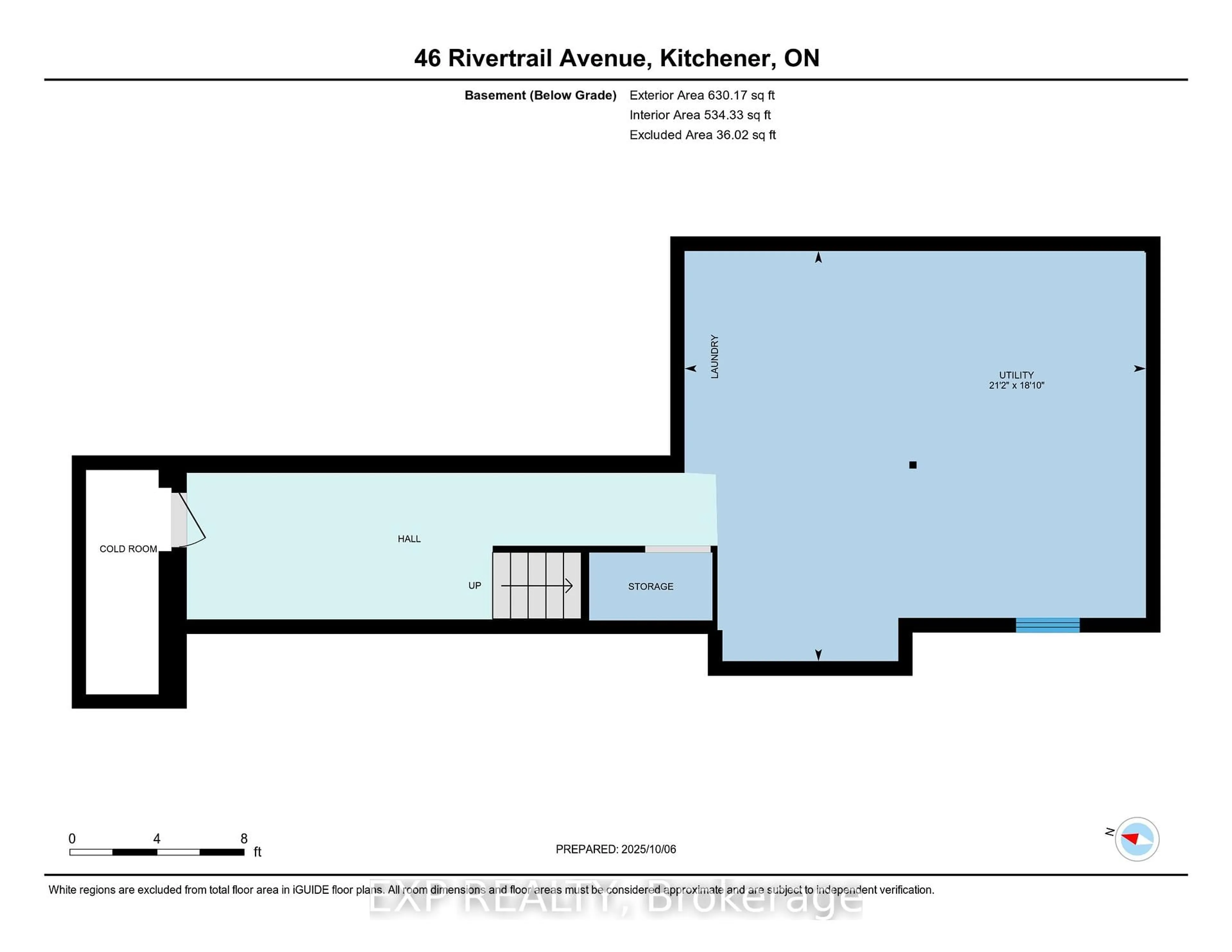 Floor plan for 46 Rivertrail Ave, Kitchener Ontario N2A 0H8