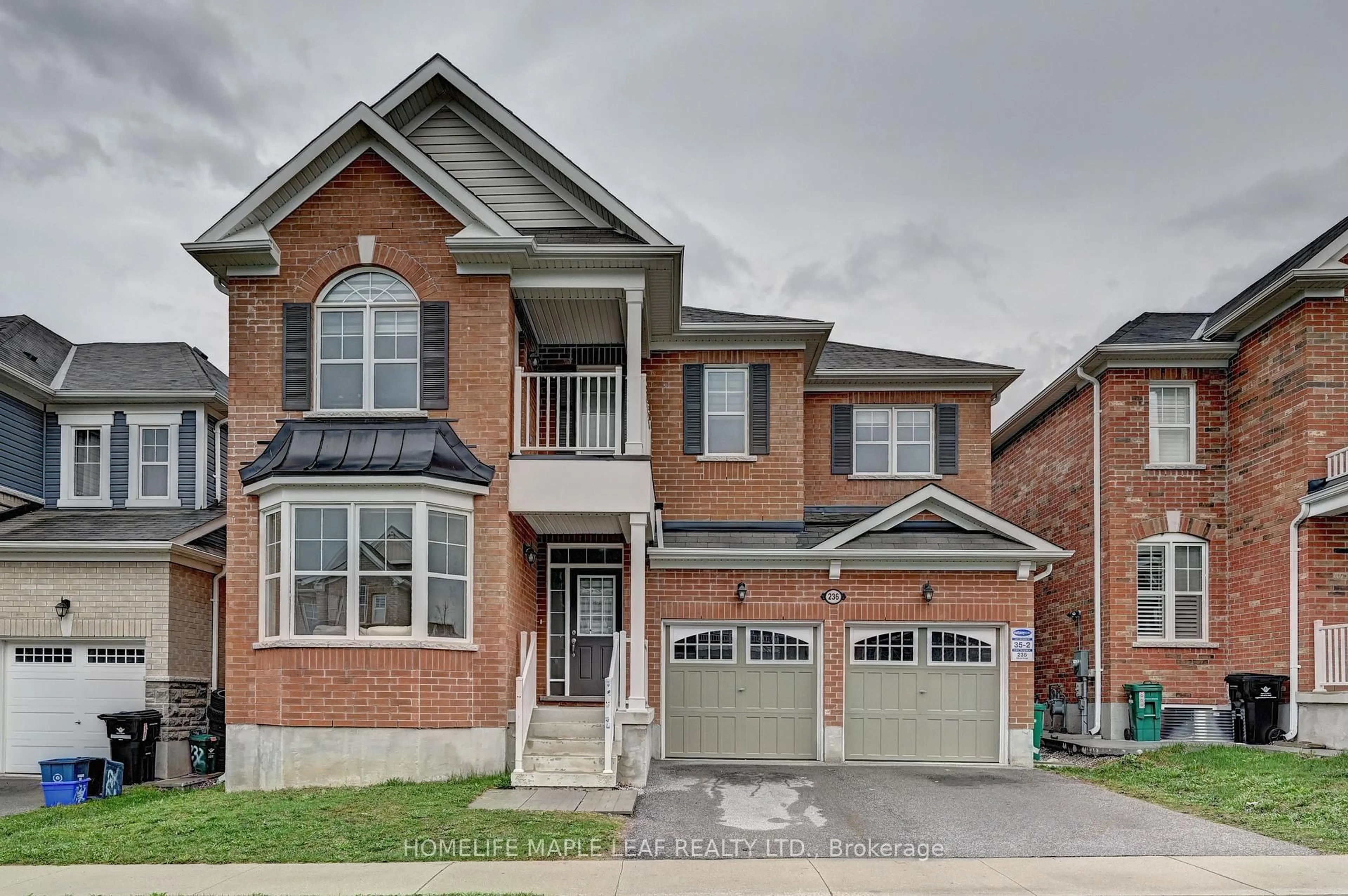 Home with brick exterior material, street for 236 Ridge Rd, Cambridge Ontario N3E 0C2