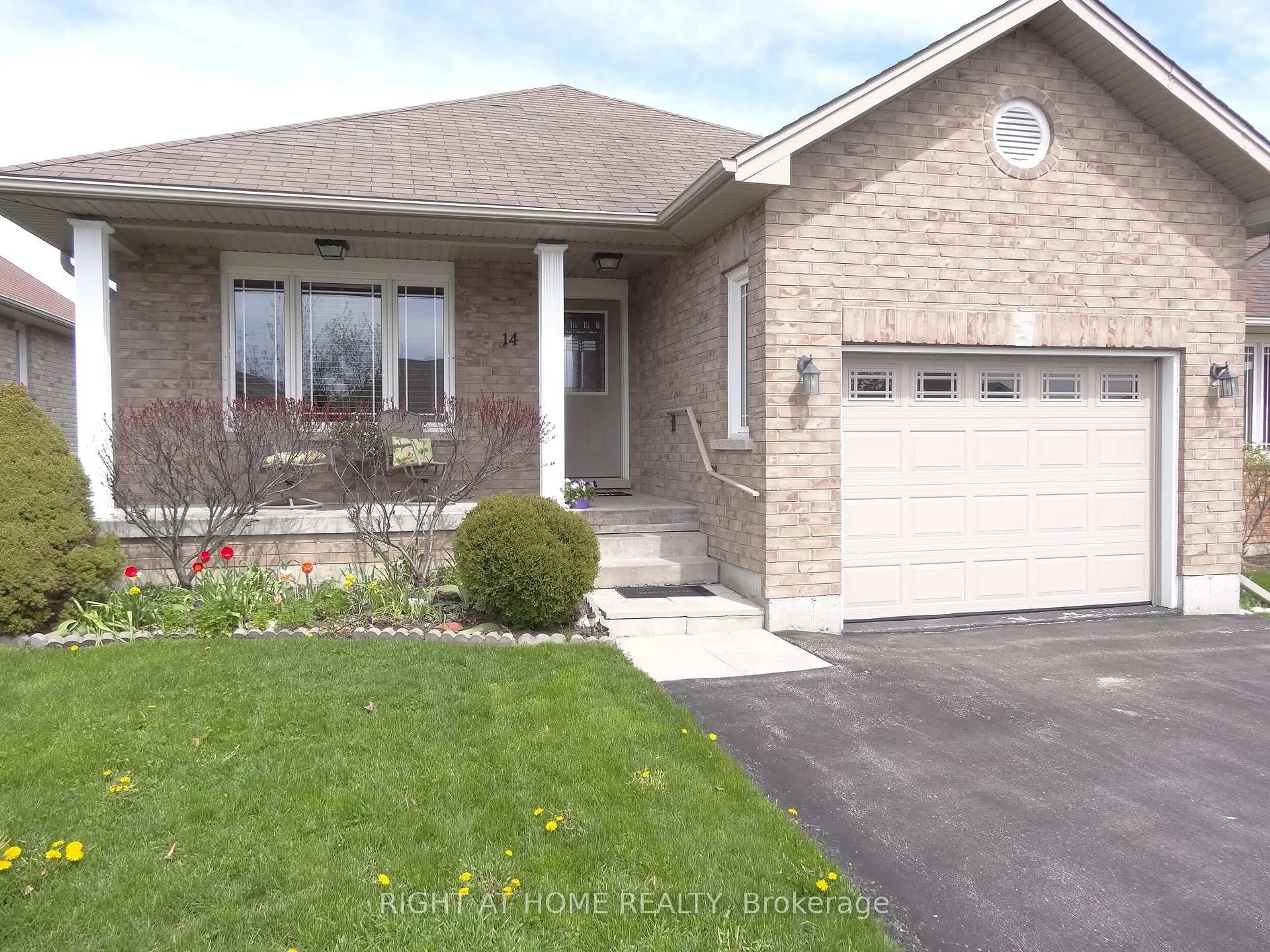 Home with brick exterior material, street for 14 Matchett Cres, Kawartha Lakes Ontario K9V 0G8