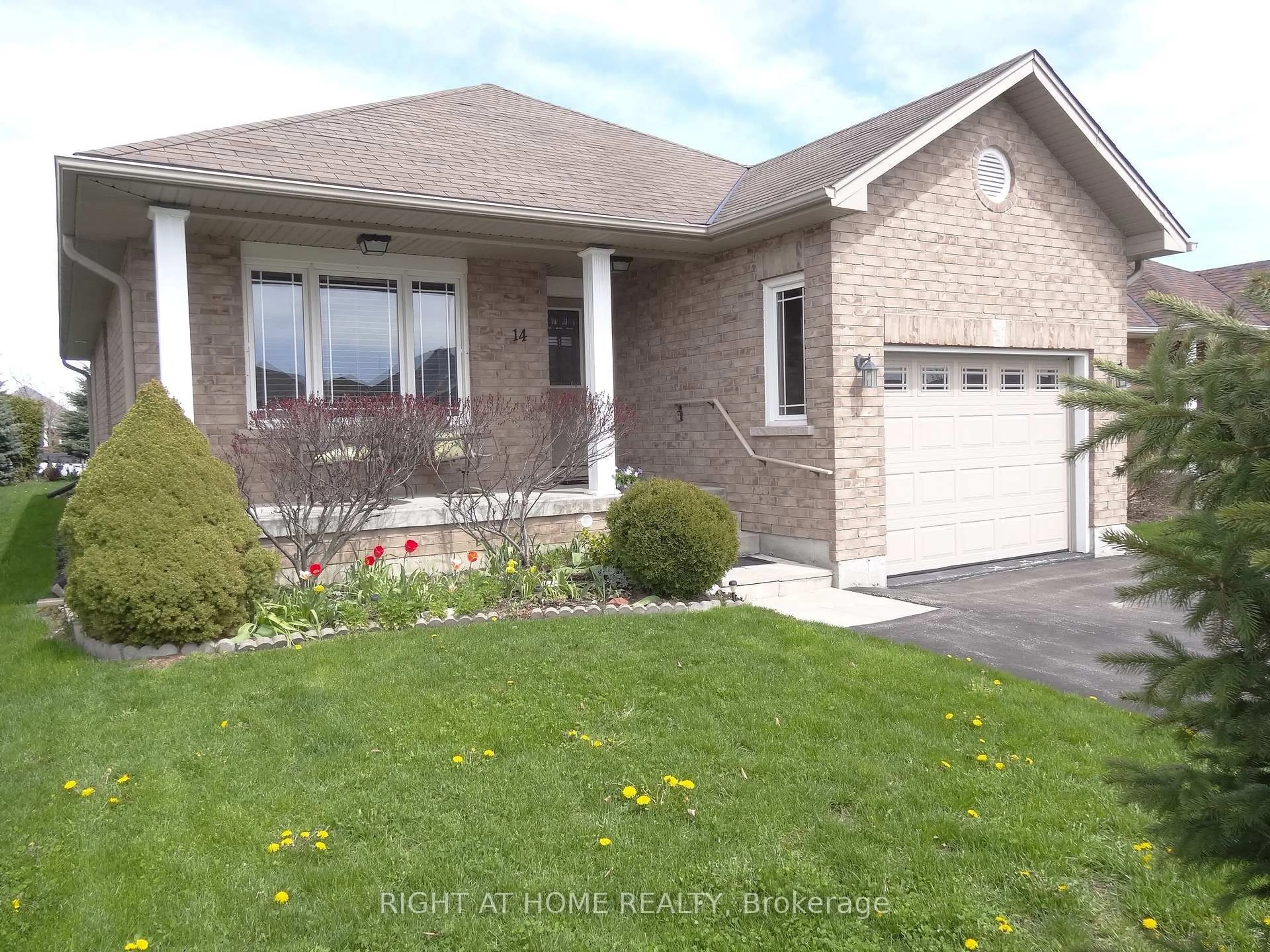 Home with brick exterior material, street for 14 Matchett Cres, Kawartha Lakes Ontario K9V 0G8