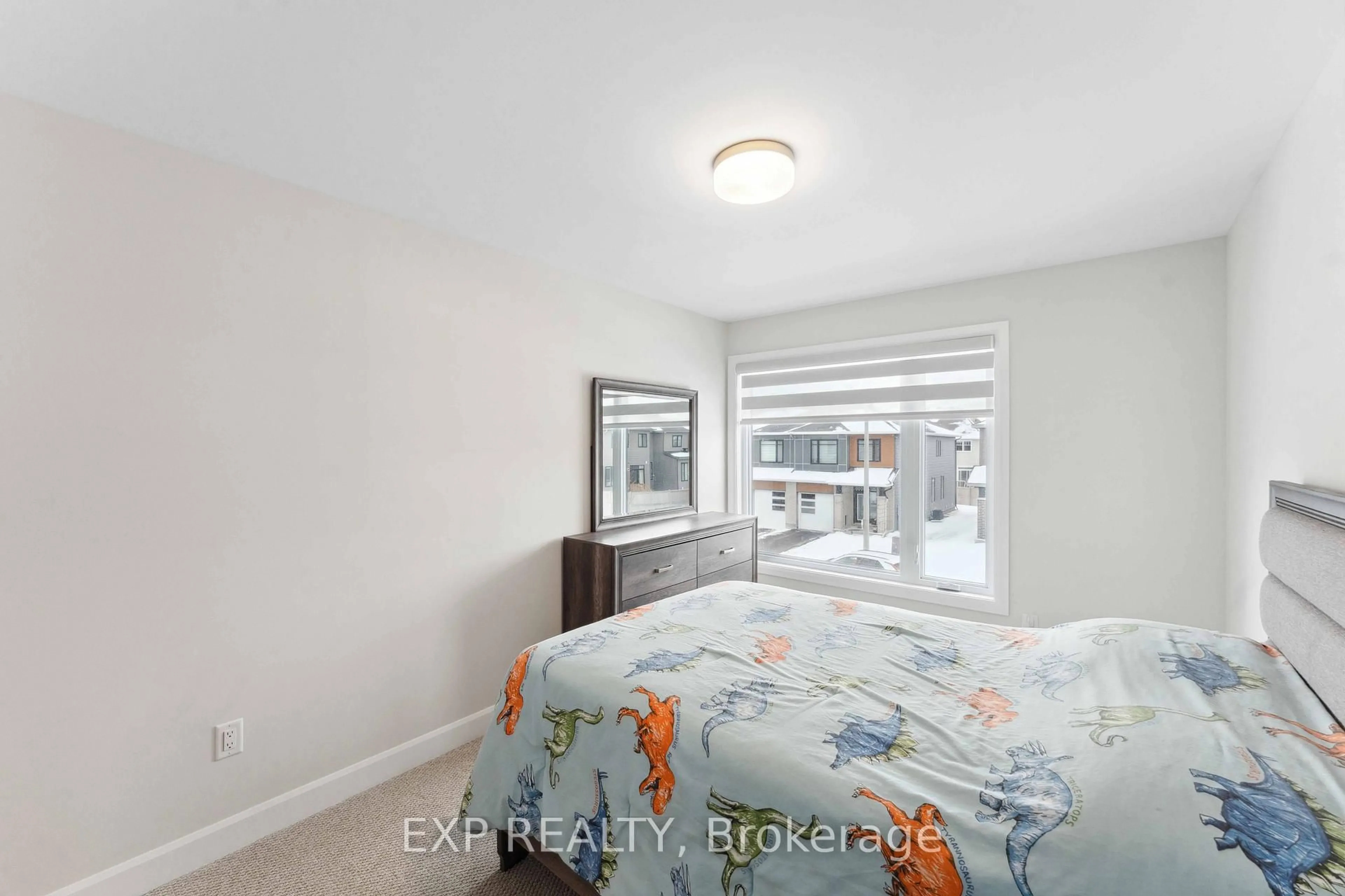 Bedroom with bed, unknown for 934 Clarkia St, Ottawa Ontario K1T 0Y1