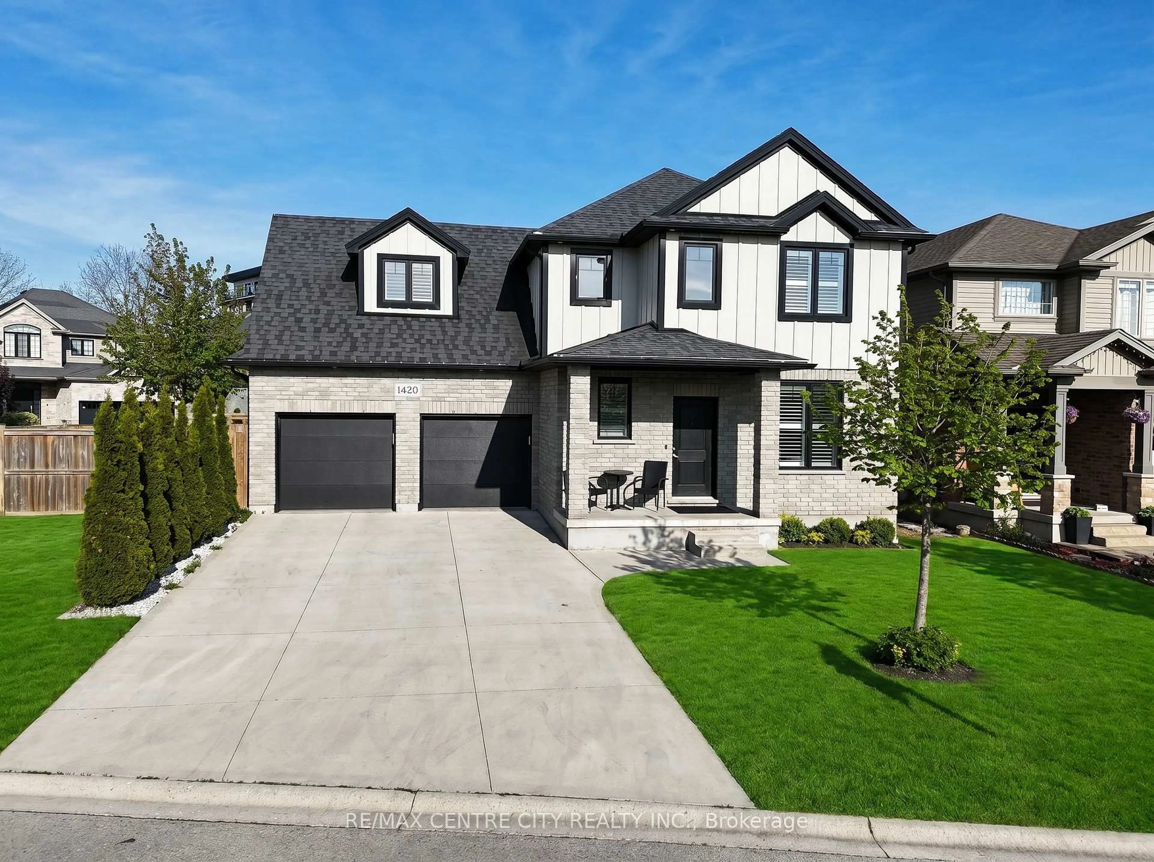 Home with brick exterior material, street for 1420 Howlett Circ, London North Ontario N5X 0K5