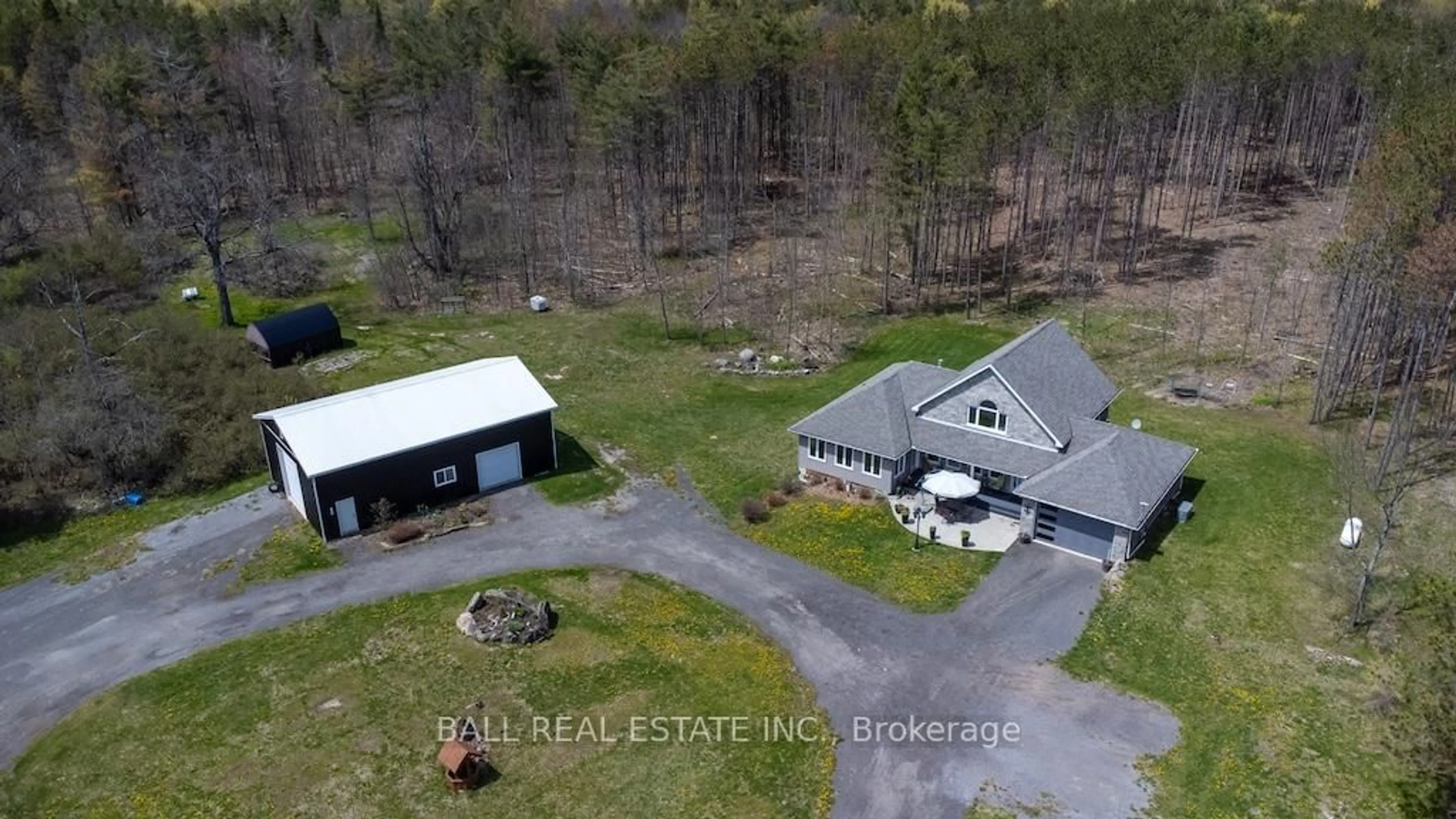 A pic from outside/outdoor area/front of a property/back of a property/a pic from drone, unknown for 6608 Highway 28, North Kawartha Ontario K0L 1A0