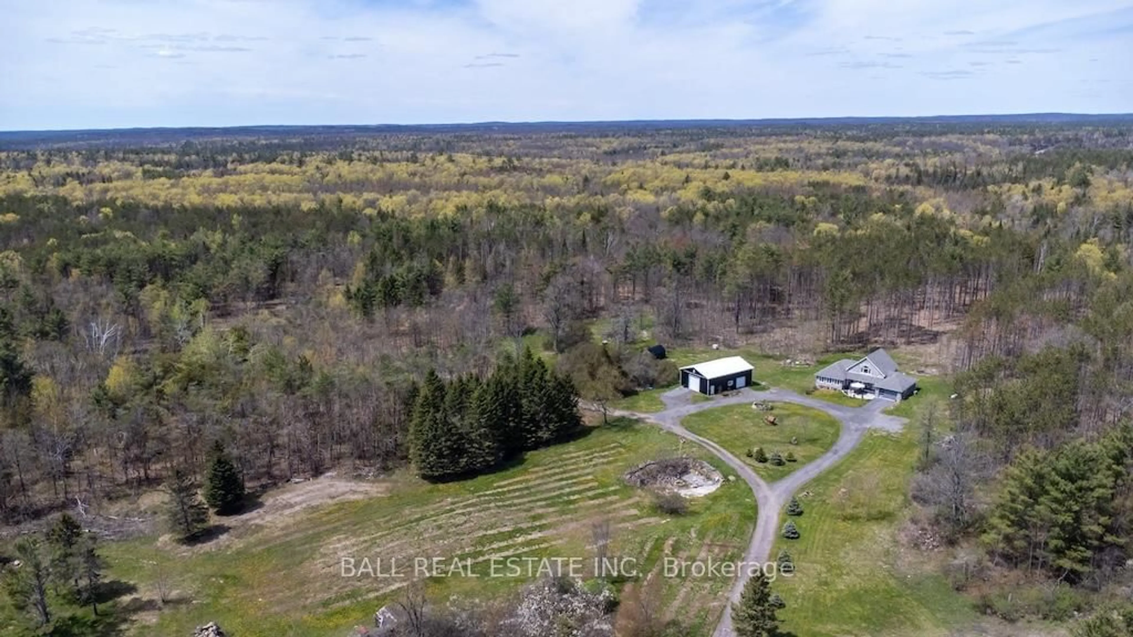 A pic from outside/outdoor area/front of a property/back of a property/a pic from drone, unknown for 6608 Highway 28, North Kawartha Ontario K0L 1A0