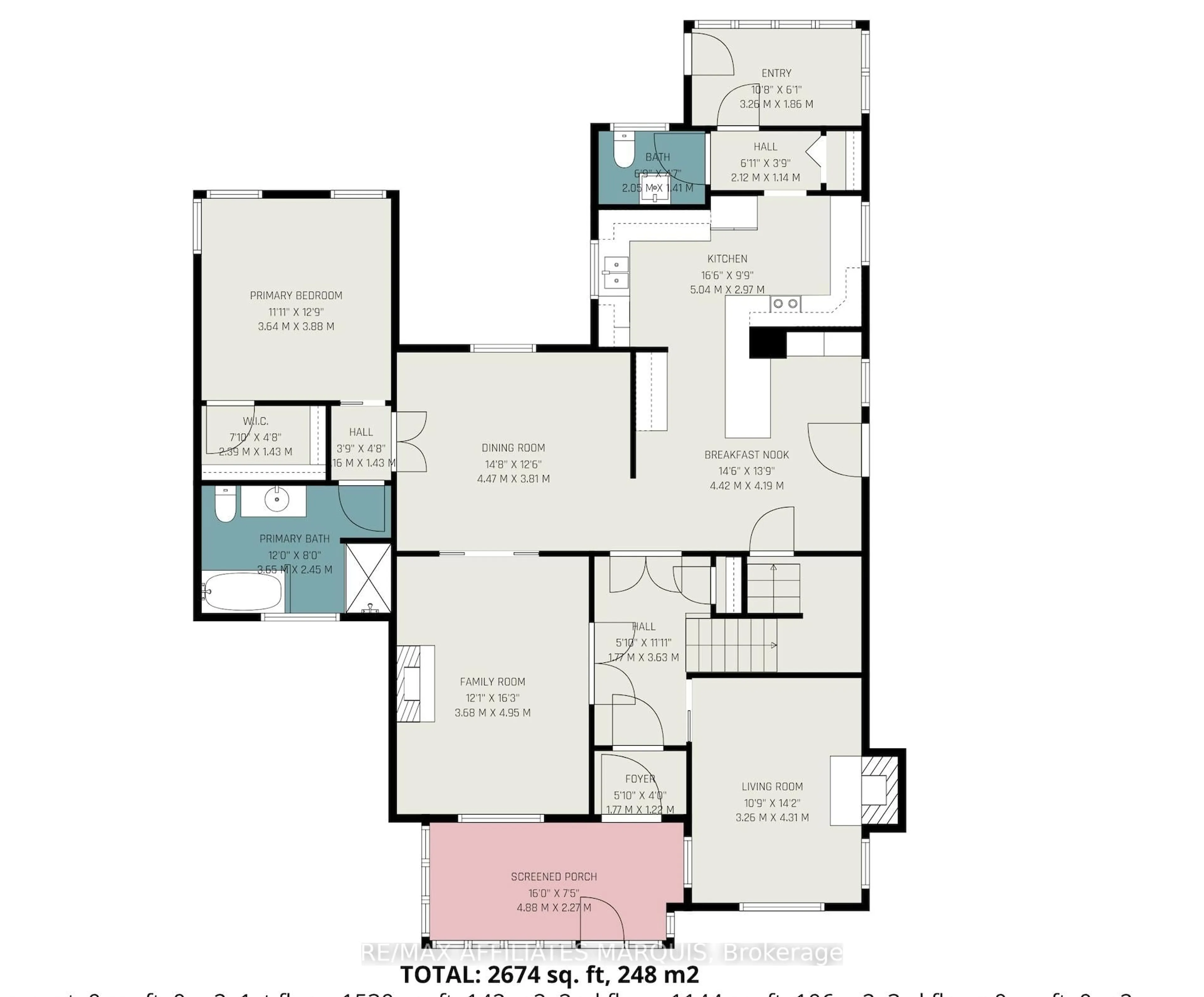 Floor plan for 70 Maple Ave, Smiths Falls Ontario K7A 2A7