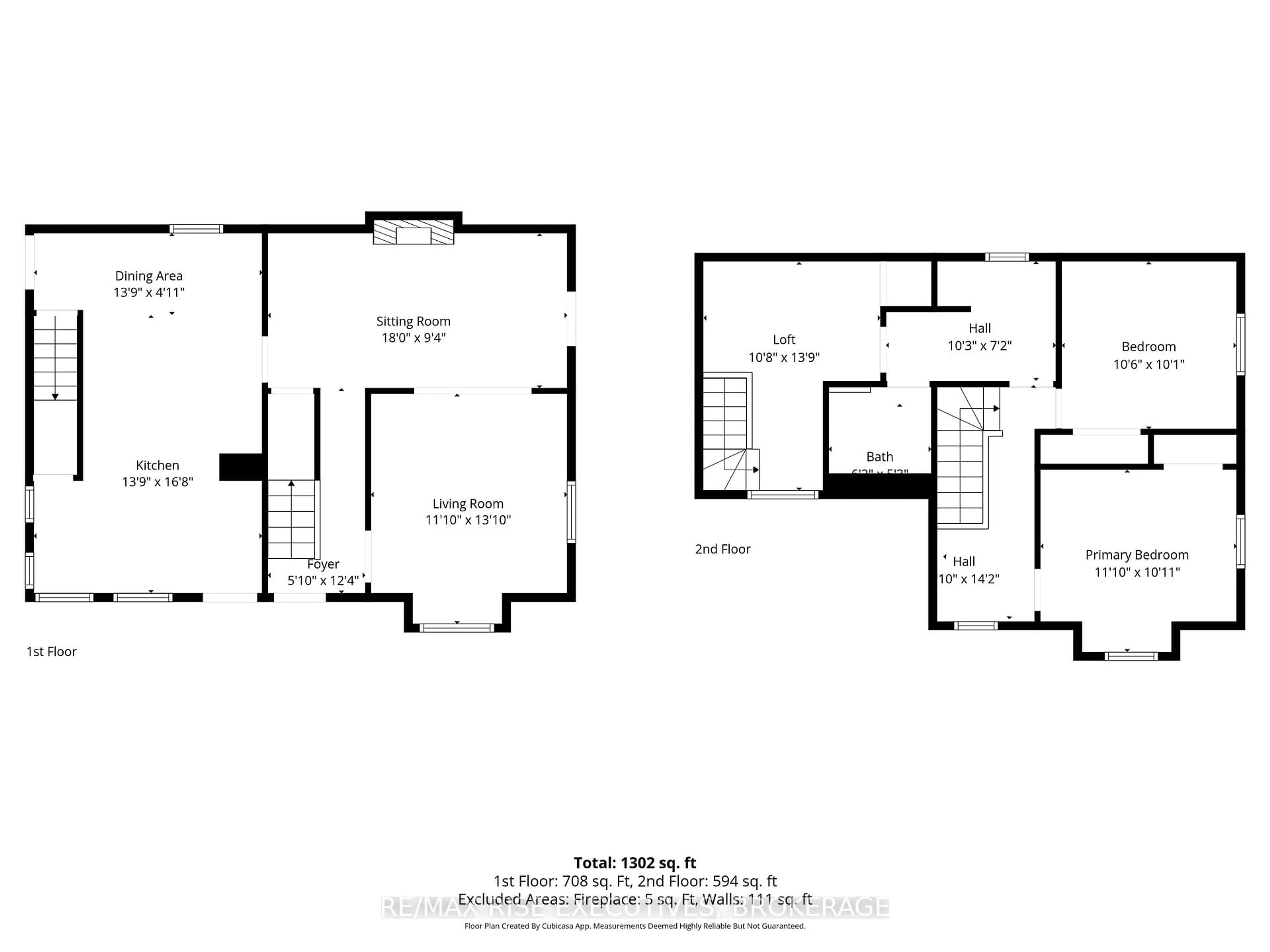 Floor plan for 18 Stone St, Belleville Ontario K8P 1Z9