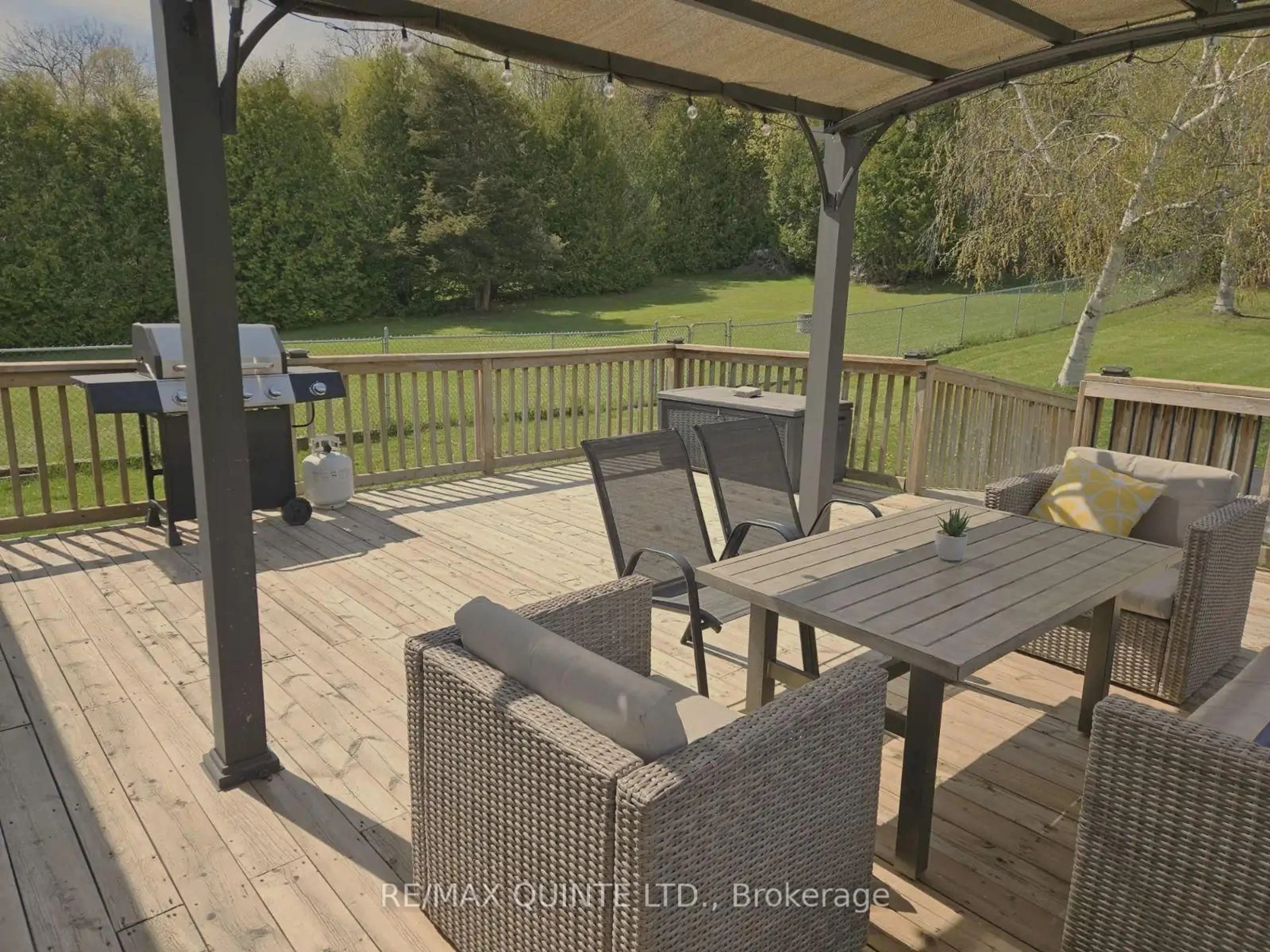 Patio, water/lake/river/ocean view for 14494 County Road 2, Cramahe Ontario K0K 1H0
