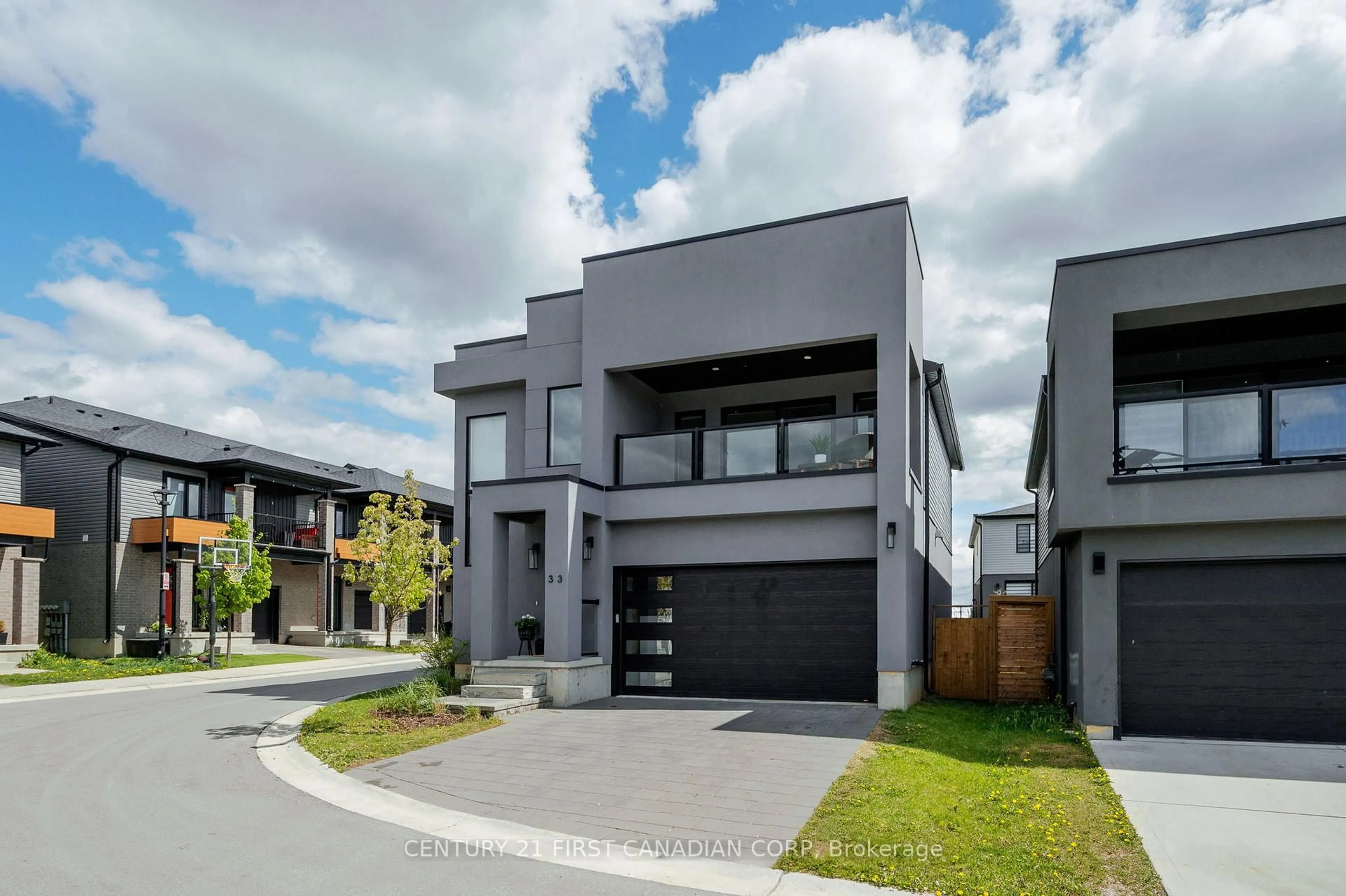 Home with brick exterior material, street for 1820 Canvas Way #33, London North Ontario N5X 0N5